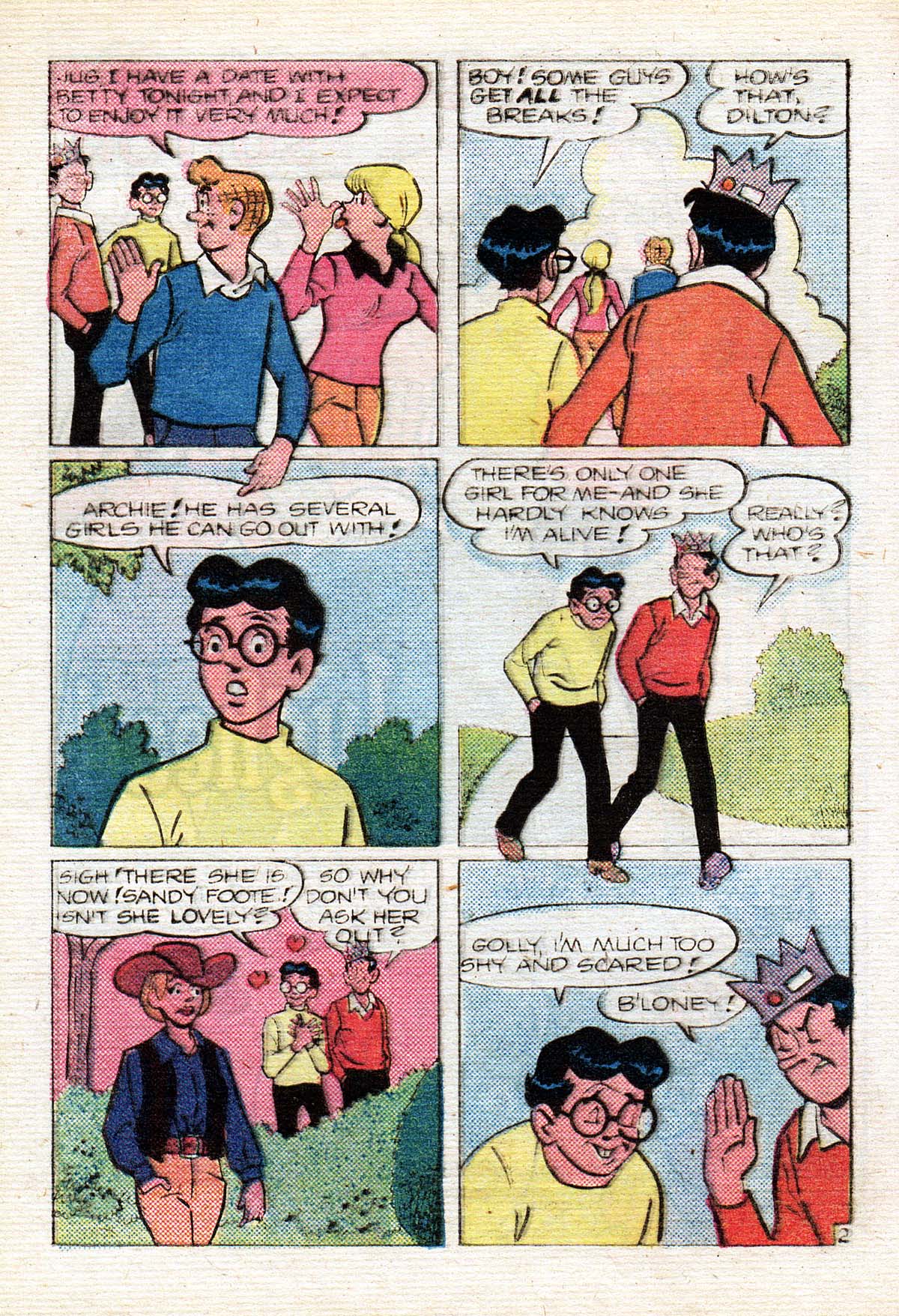Read online Jughead Jones Comics Digest comic -  Issue #40 - 91