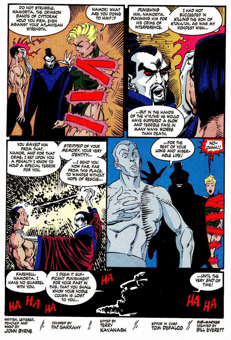 Read online Namor, The Sub-Mariner comic -  Issue #25 - 23