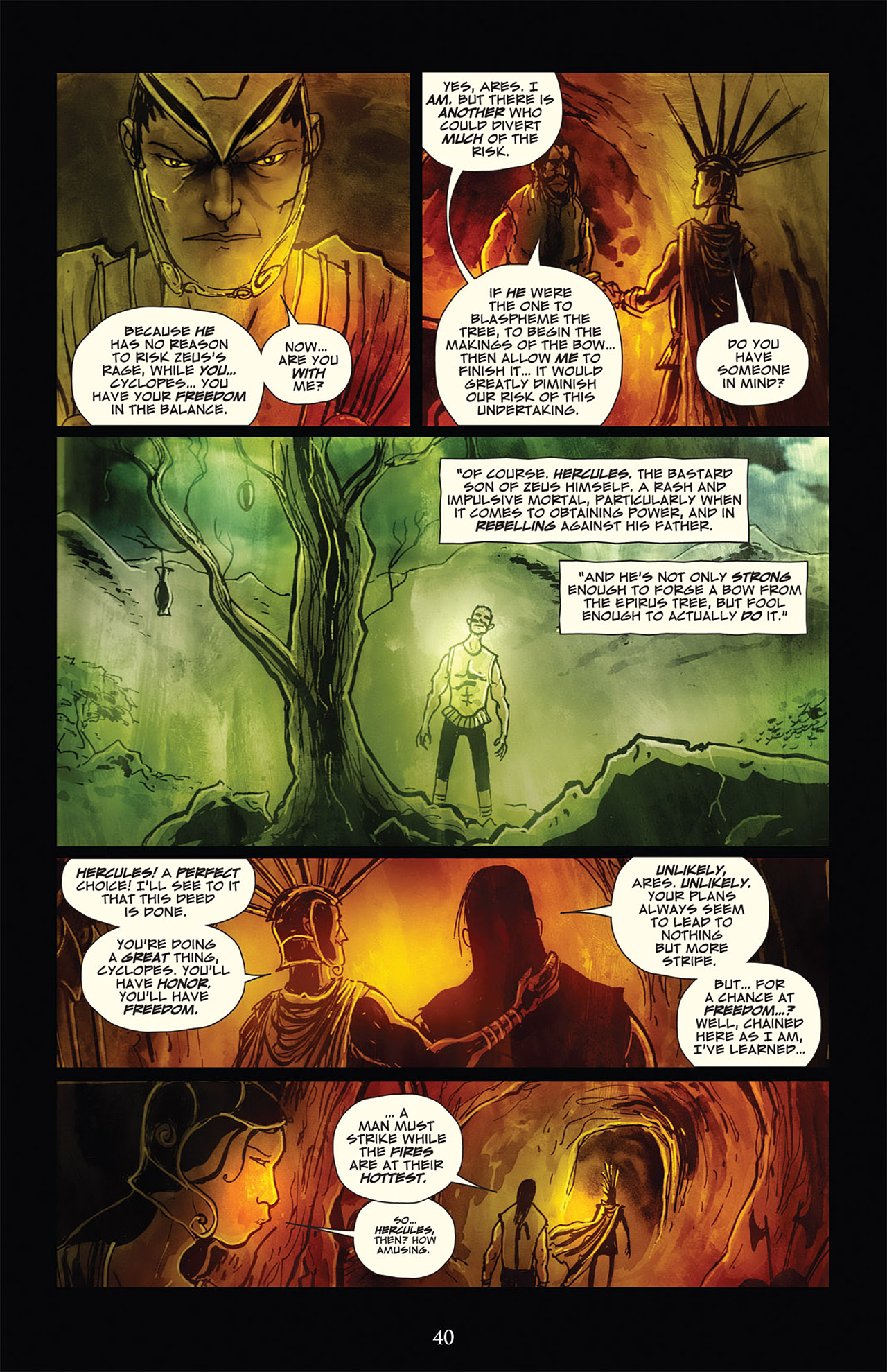 Read online Immortals: Gods and Heroes comic -  Issue # TPB - 43