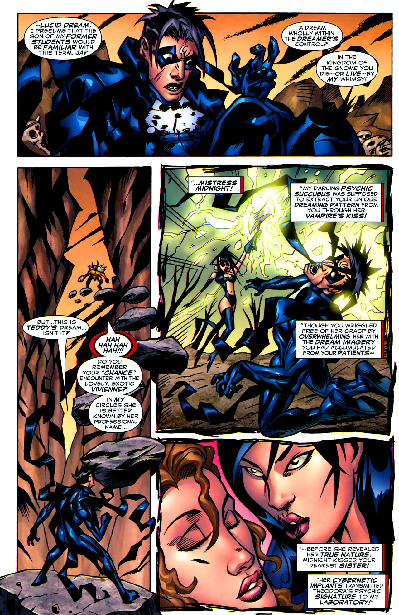 Read online Untold Tales Of The New Universe: Nightmask comic -  Issue # Full - 8