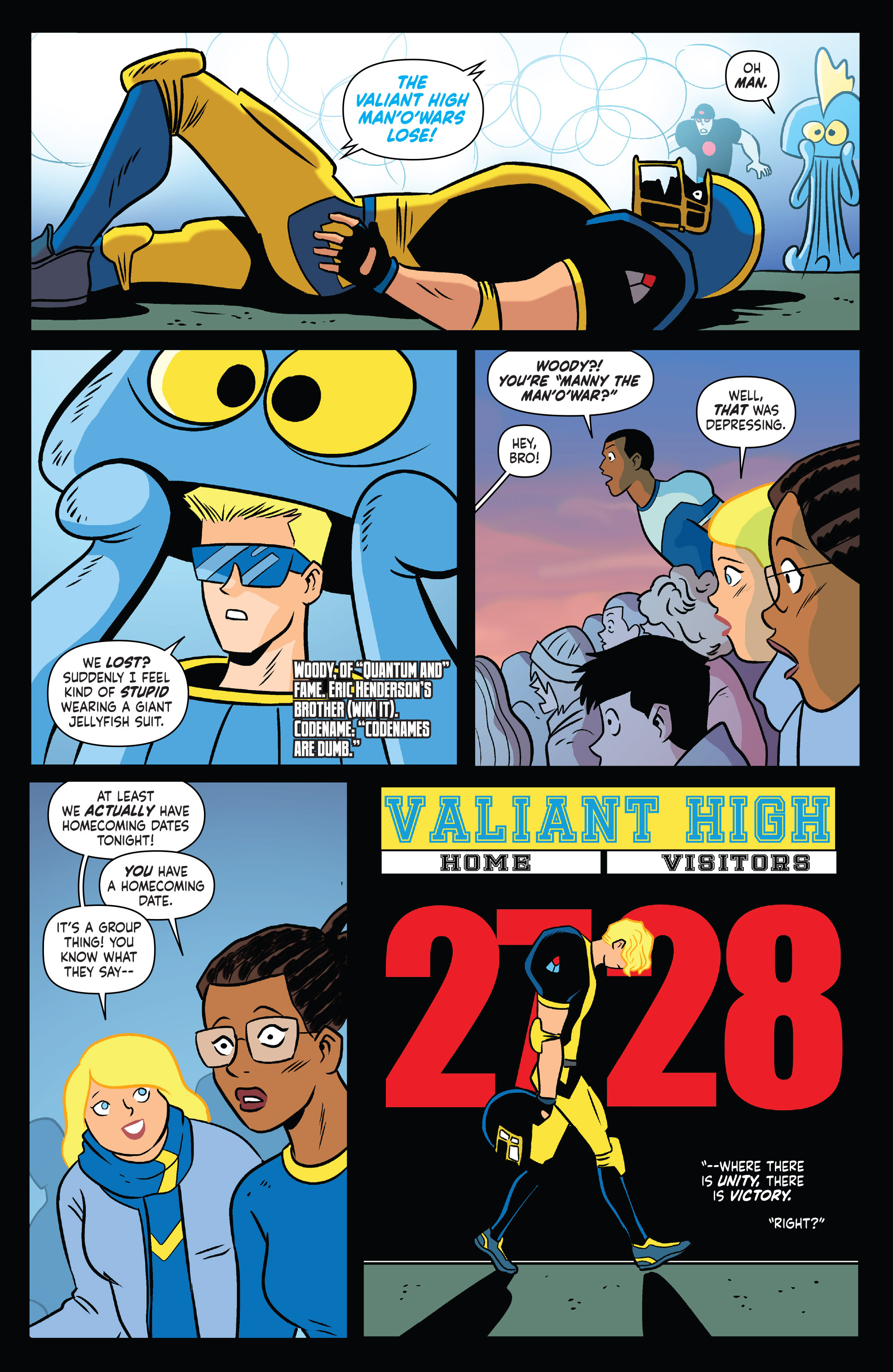 Read online Valiant High comic -  Issue #4 - 8
