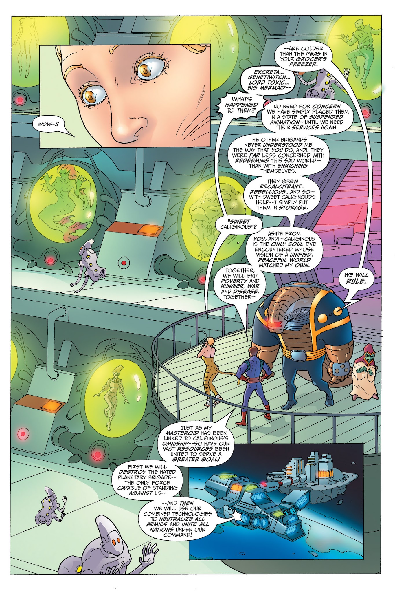 Read online Planetary Brigade comic -  Issue # TPB - 109