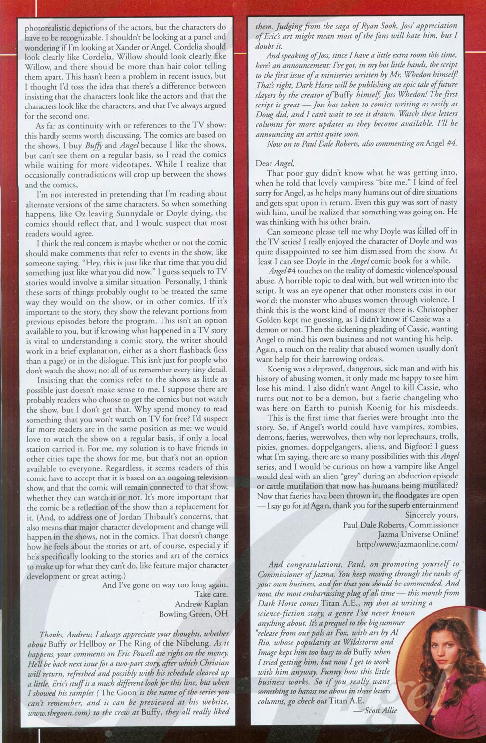 Read online Angel (1999) comic -  Issue #7 - 26