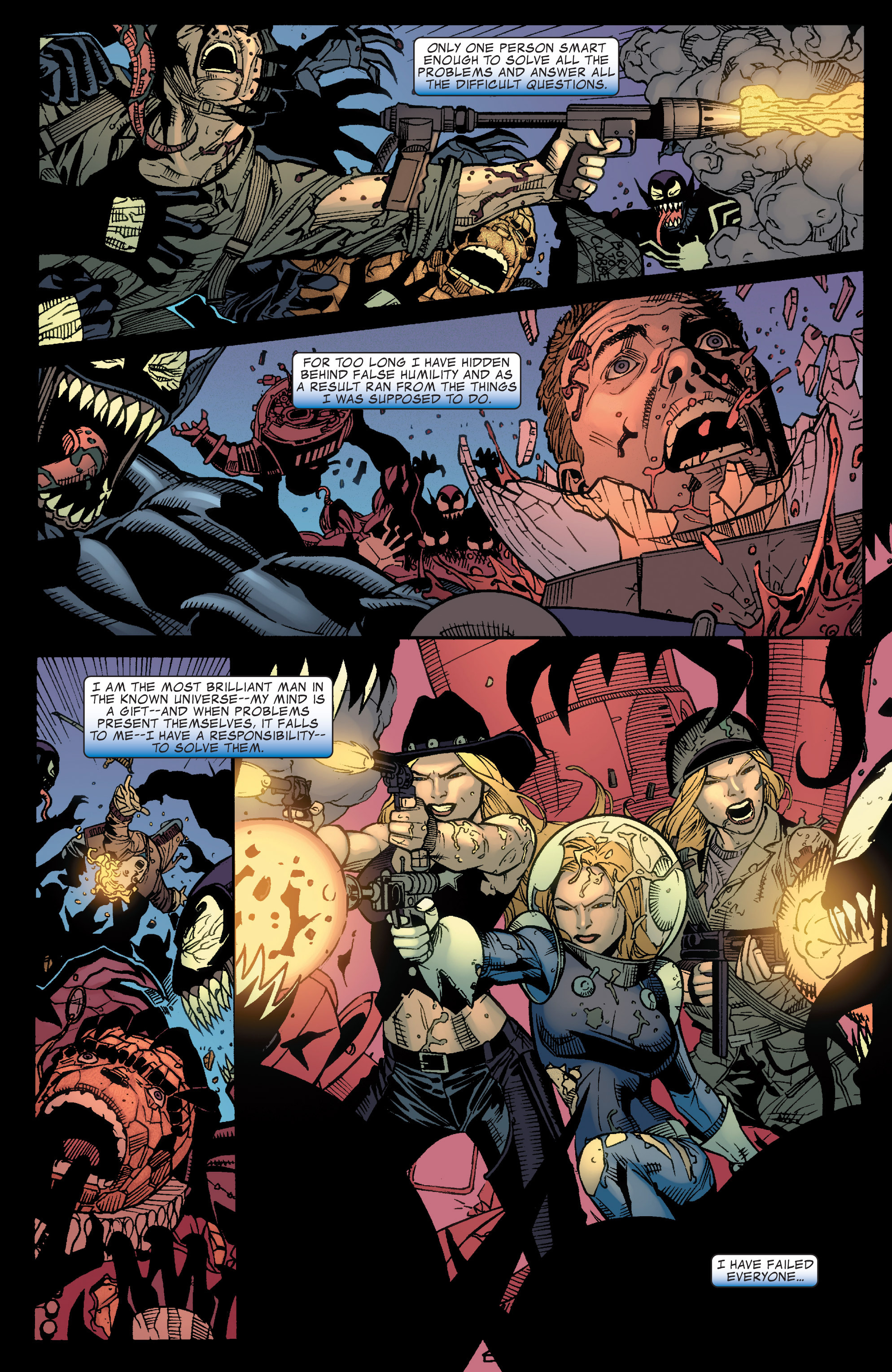 Read online Dark Reign: Fantastic Four comic -  Issue #4 - 16