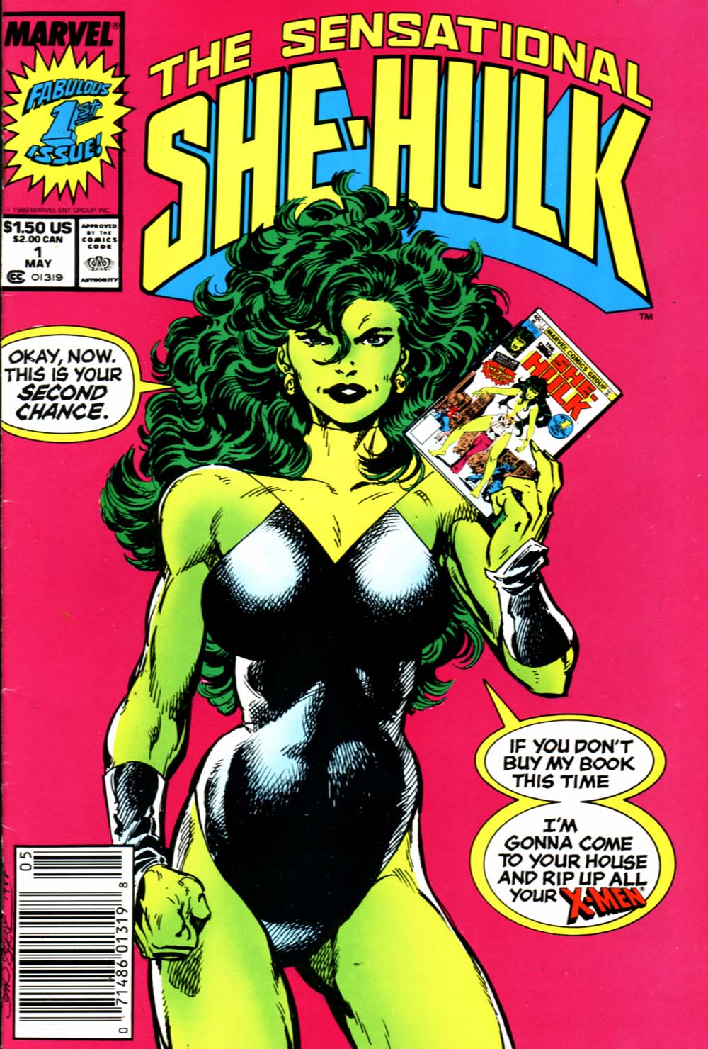 Read online The Sensational She-Hulk comic -  Issue #1 - 1