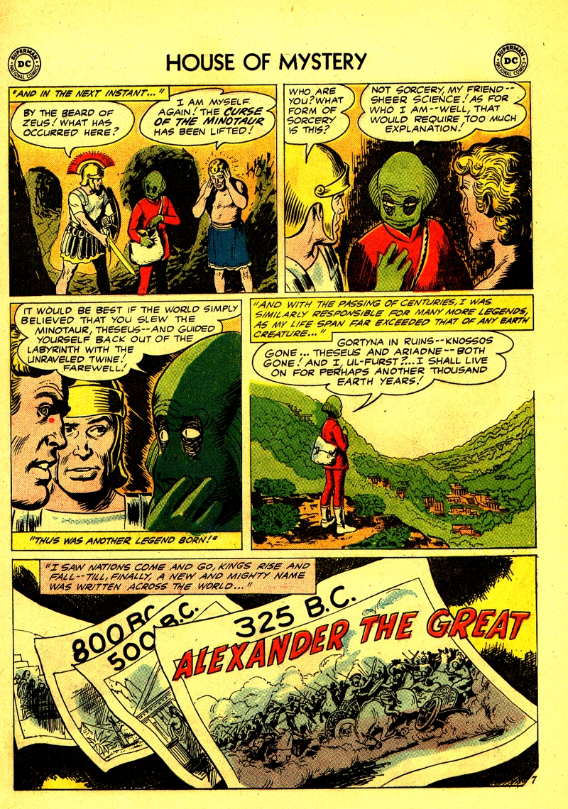 Read online House of Mystery (1951) comic -  Issue #97 - 9