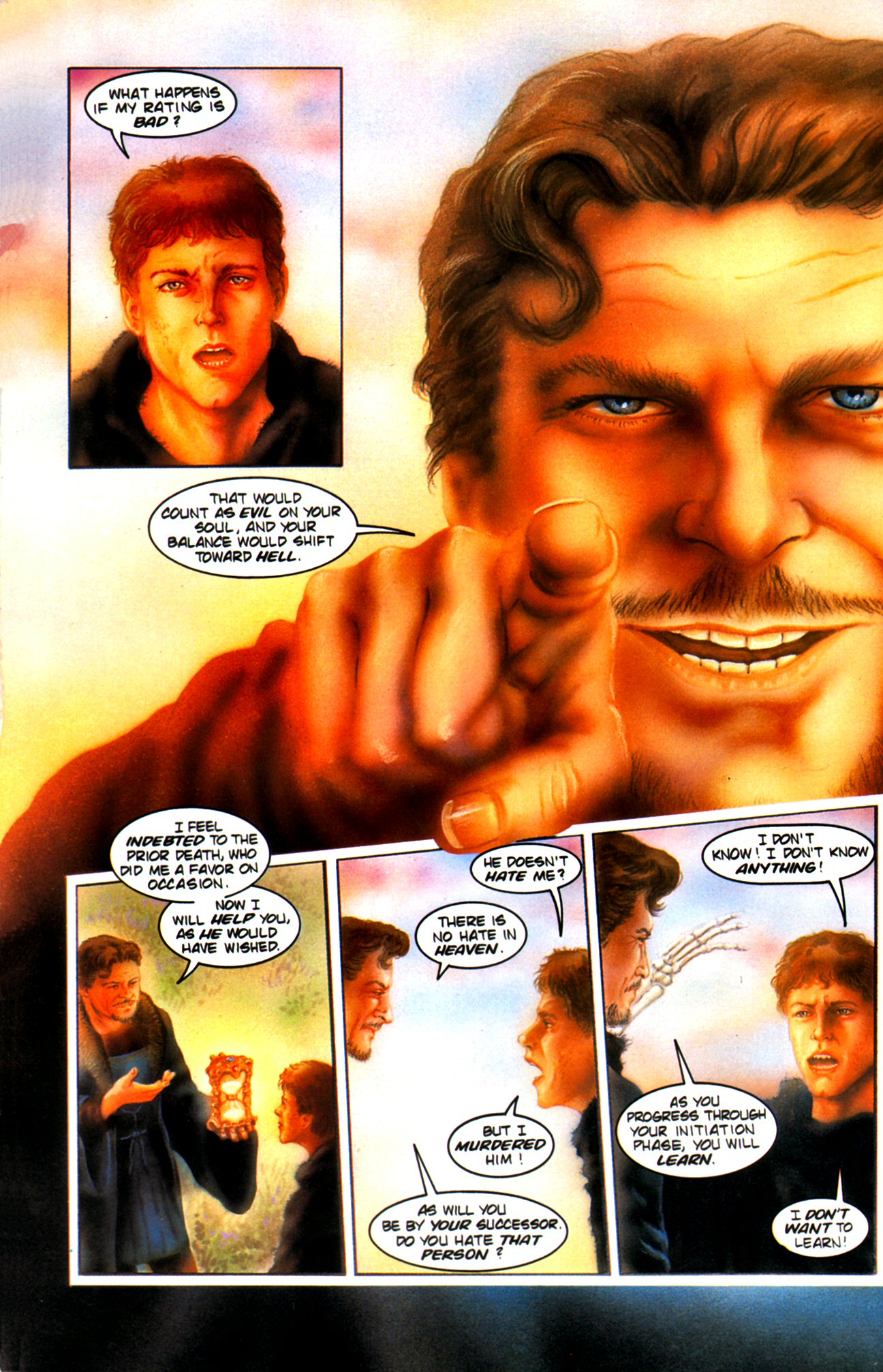 Read online Piers Anthony's Incarnations of Immortality: On A Pale Horse comic -  Issue #2 - 7
