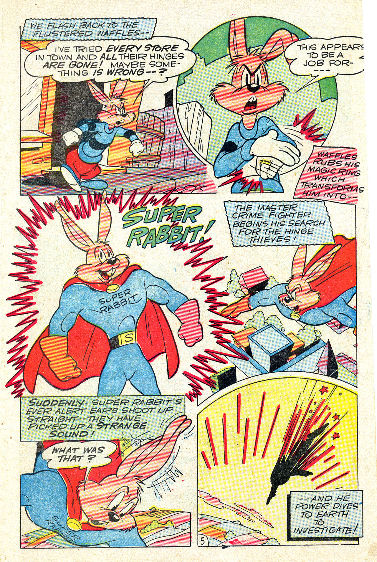Read online Super Rabbit comic -  Issue #12 - 17