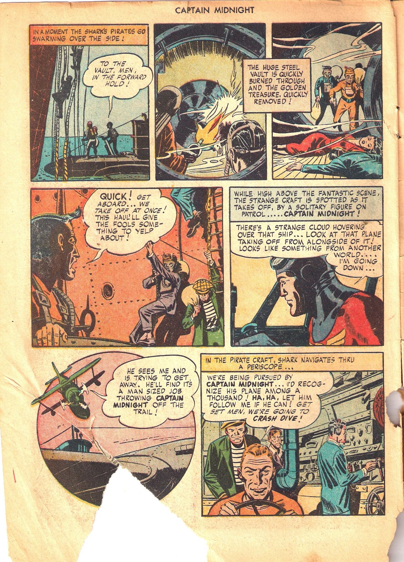 Read online Captain Midnight (1942) comic -  Issue #49 - 5