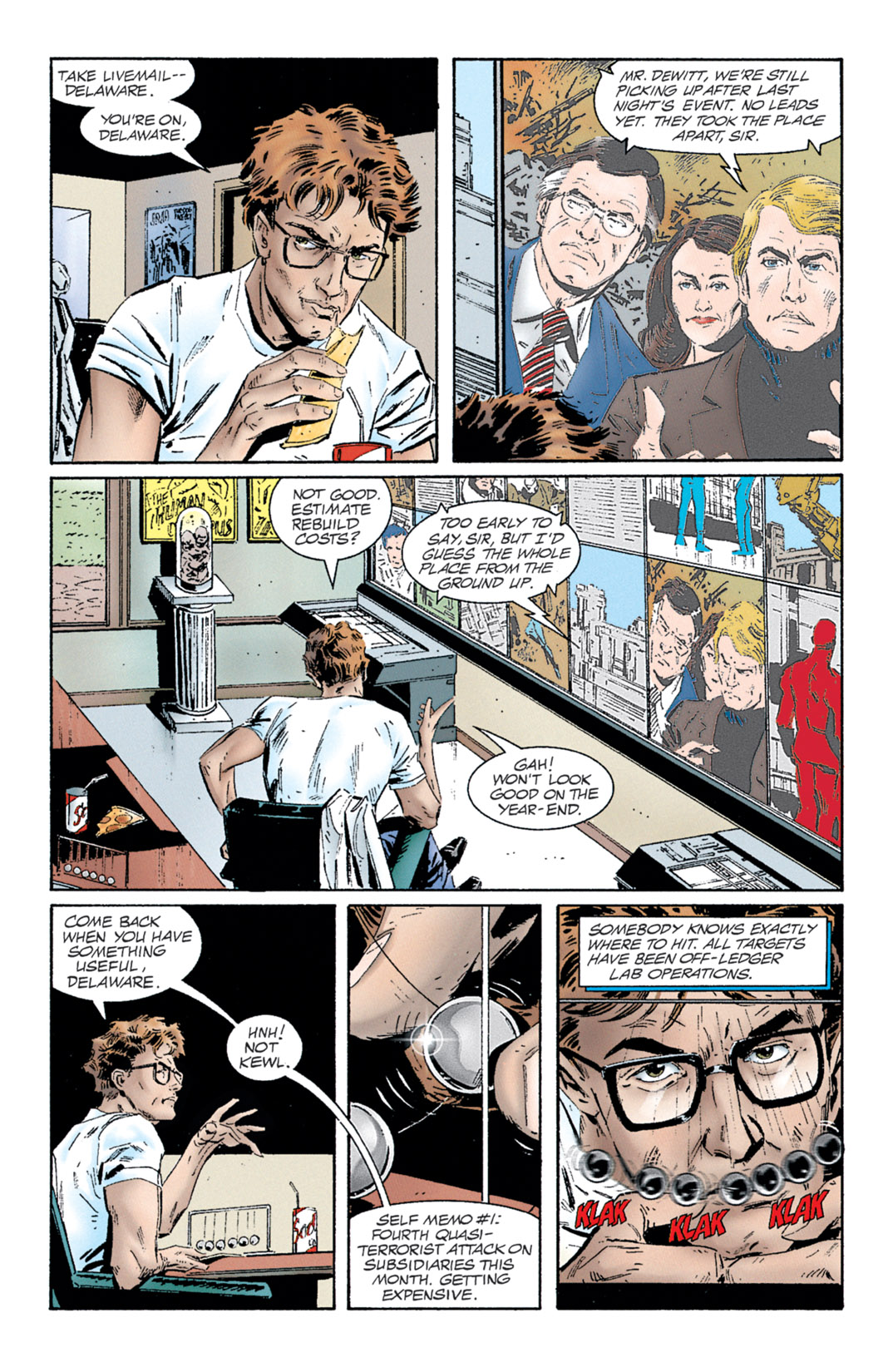 Read online Resurrection Man (1997) comic -  Issue #22 - 4