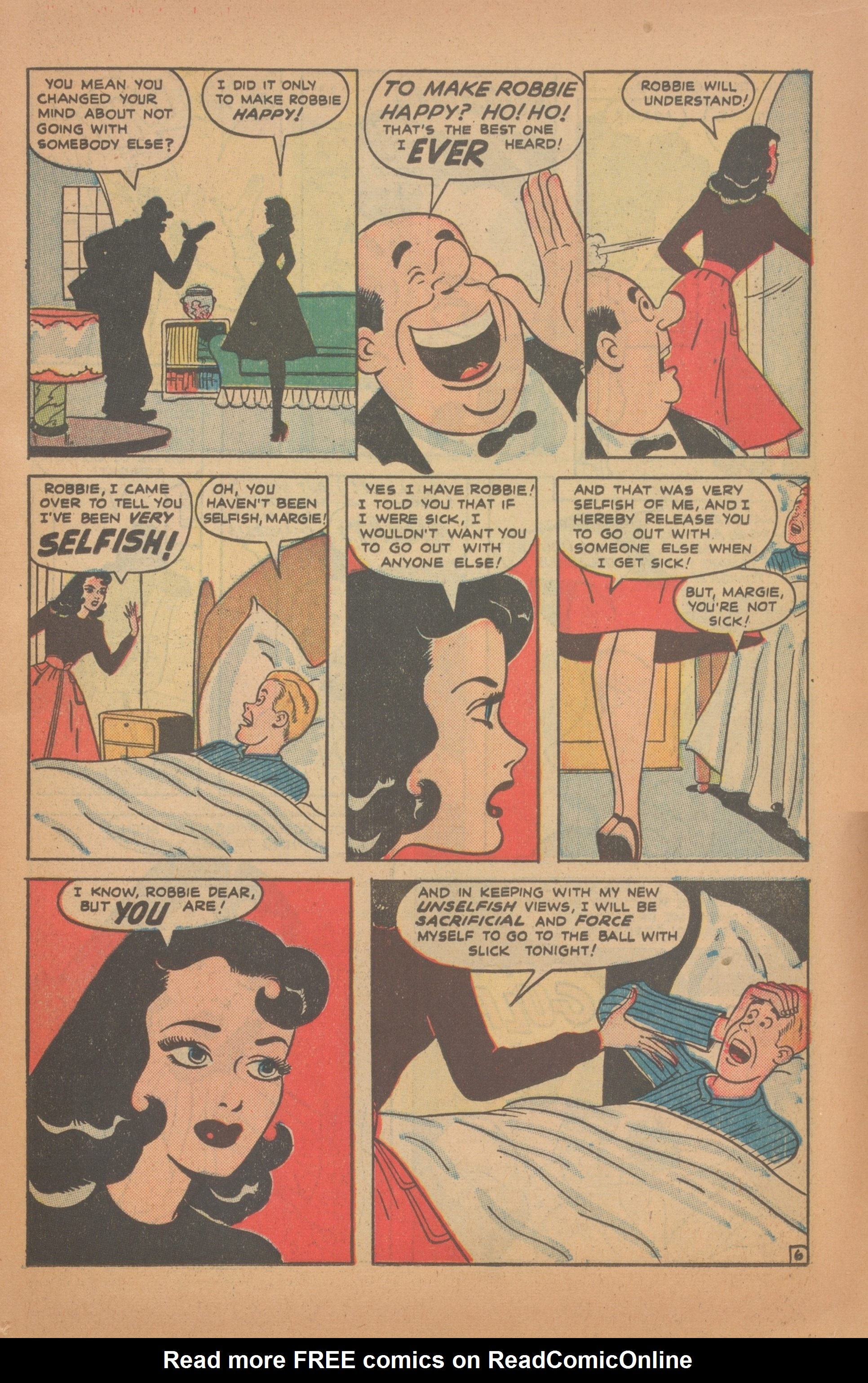 Read online Margie Comics comic -  Issue #46 - 17