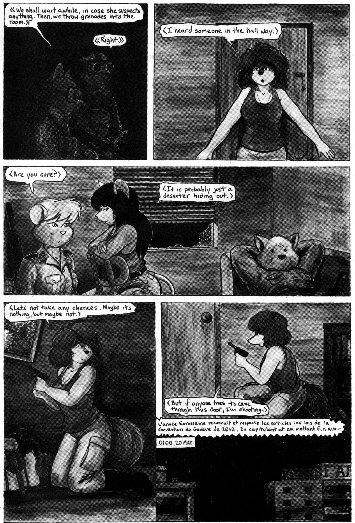 Read online Furrlough comic -  Issue #28 - 18