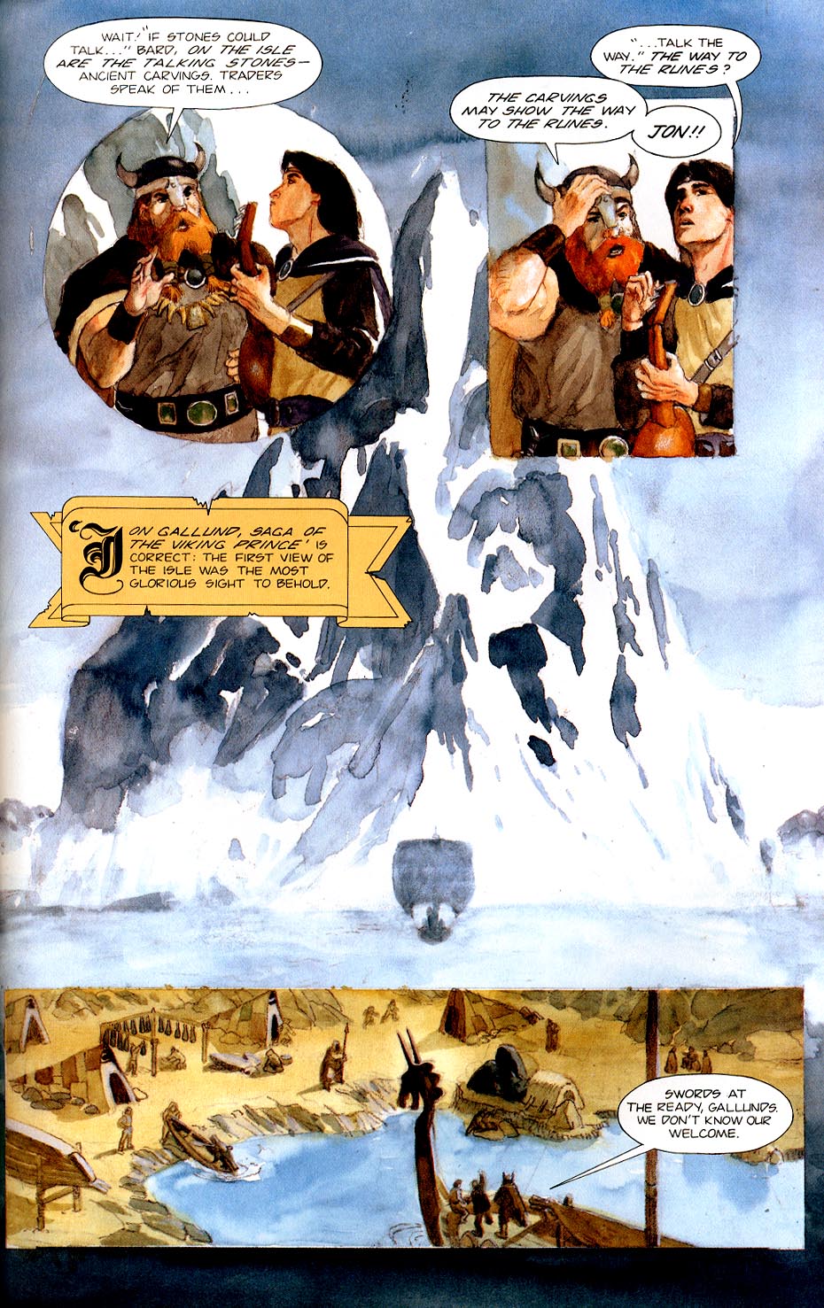 Read online Viking Glory: The Viking Prince comic -  Issue # TPB - 89