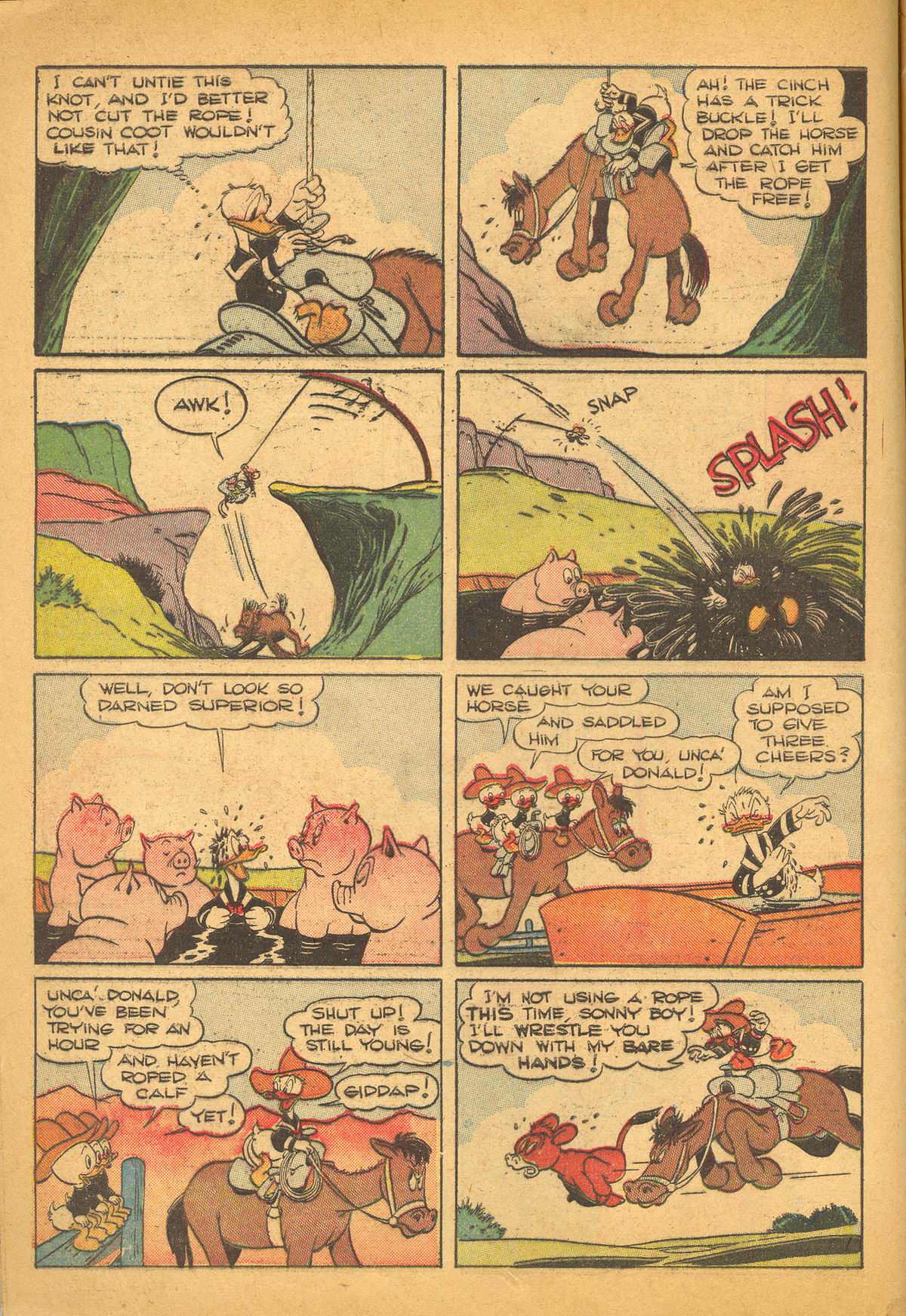 Read online Walt Disney's Comics and Stories comic -  Issue #55 - 10