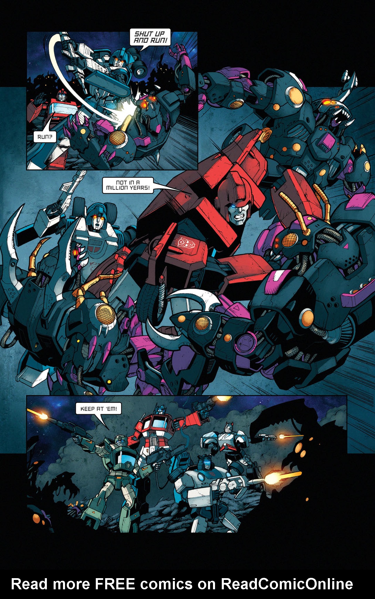 Read online The Transformers: All Hail Megatron comic -  Issue #10 - 15