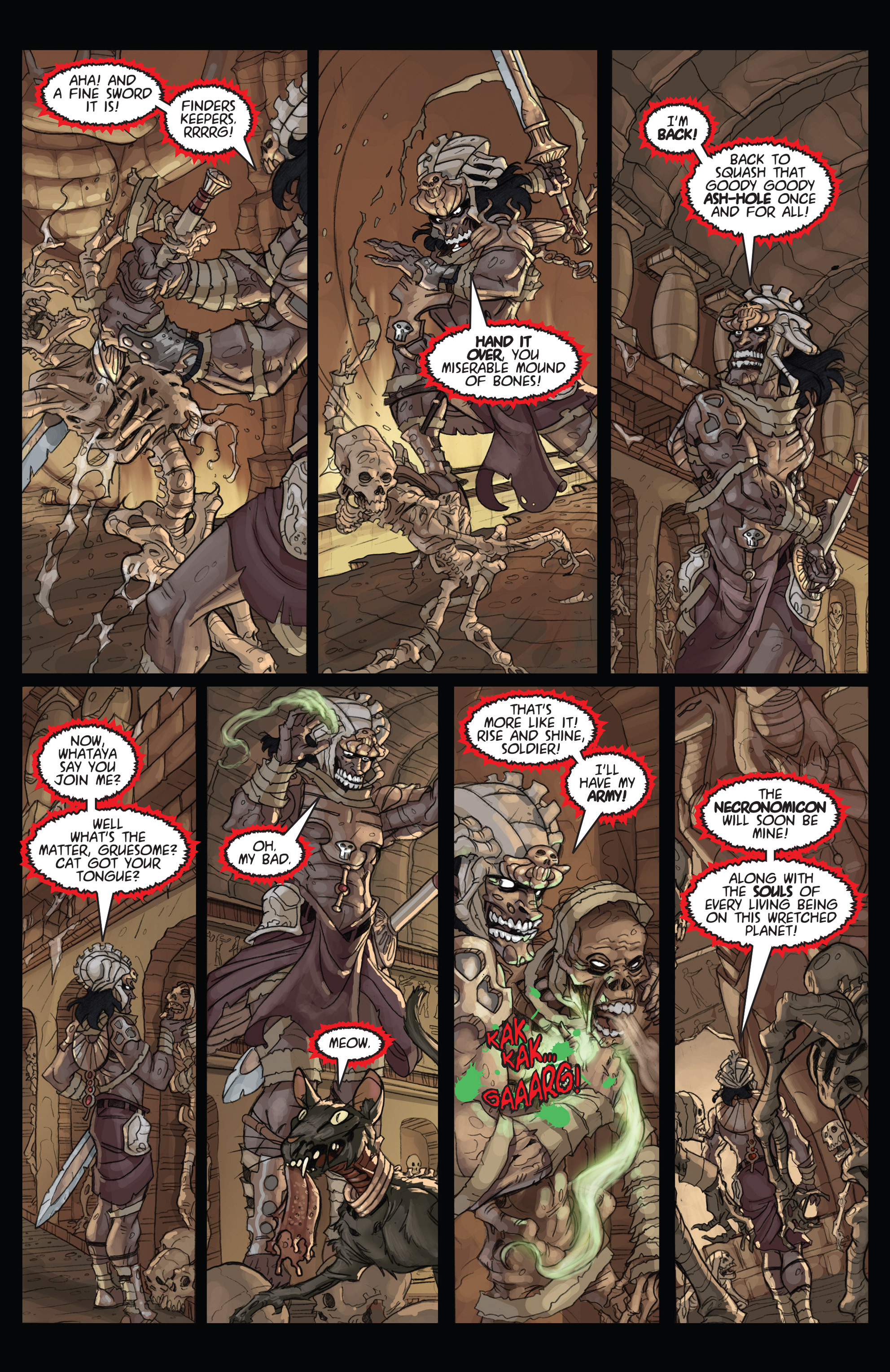 Read online Army of Darkness: Ashes 2 Ashes comic -  Issue #4 - 8