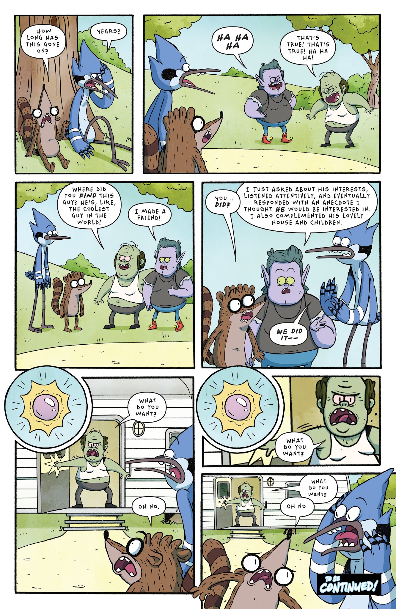 Read online Regular Show: 25 Years Later comic -  Issue #3 - 24