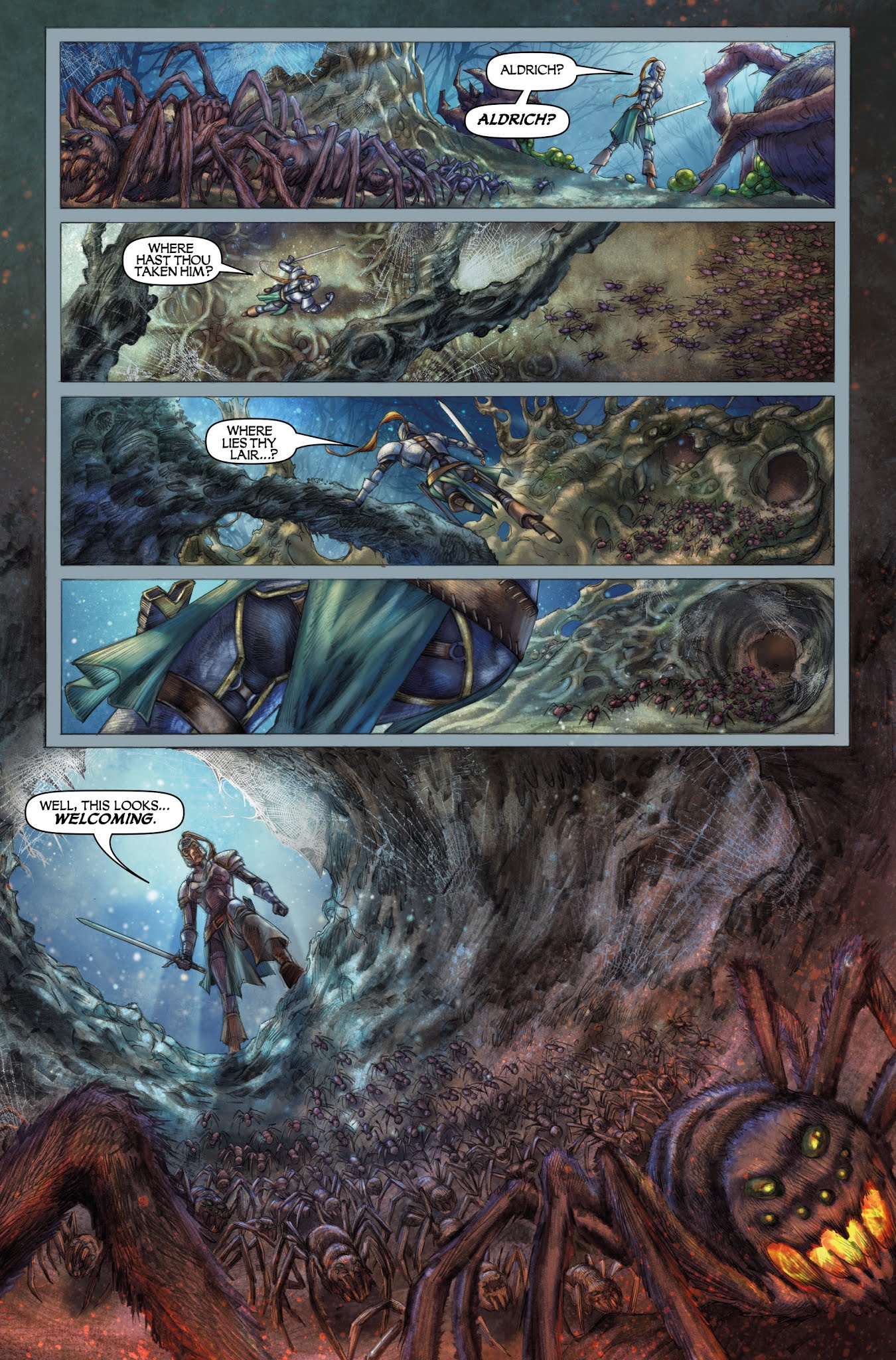 Read online Dark Souls: The Breath of Andolus comic -  Issue #2 - 12