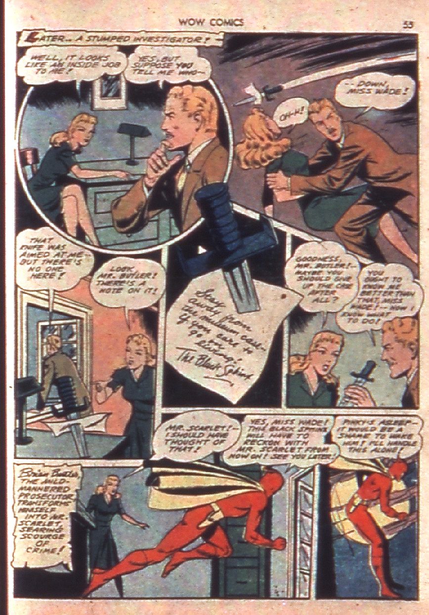 Read online Wow Comics comic -  Issue #7 - 55