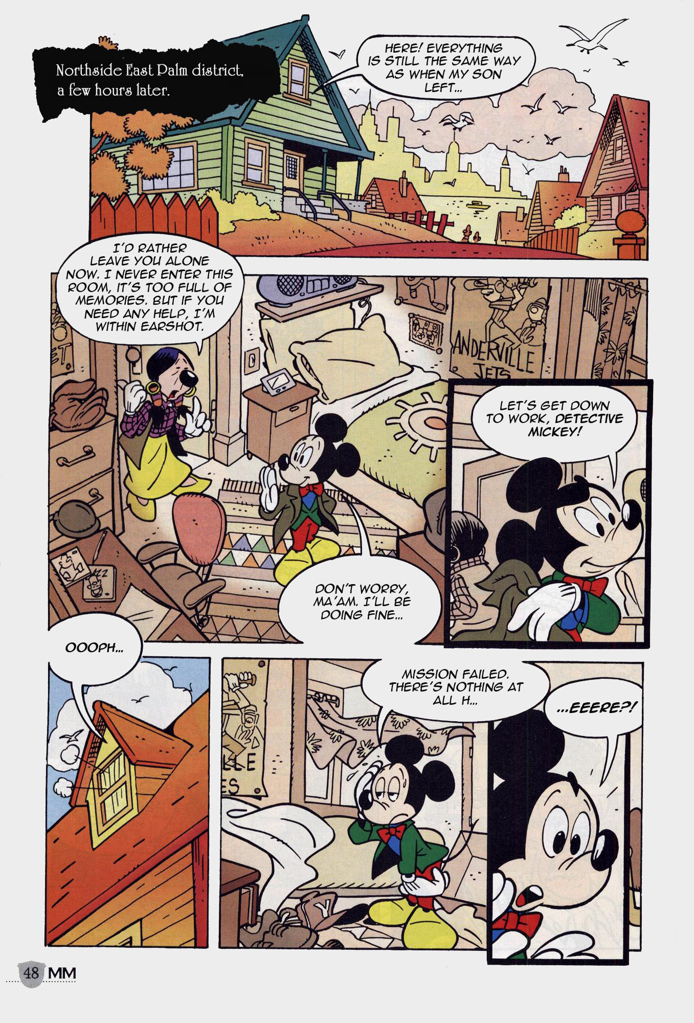 Read online Mickey Mouse Mystery Magazine comic -  Issue #1 - 48