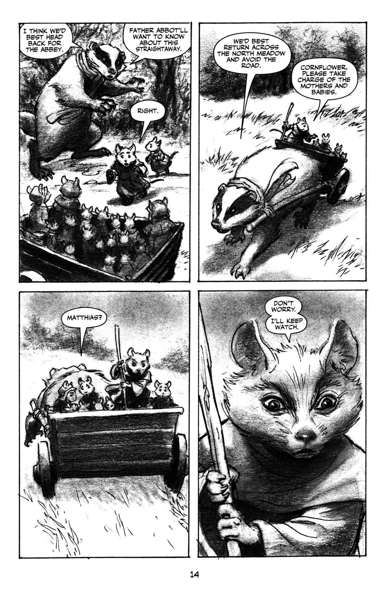 Read online Redwall: The Graphic Novel comic -  Issue # TPB - 19