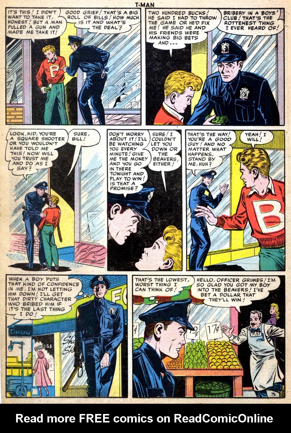 Read online T-Man: World Wide Trouble Shooter comic -  Issue #33 - 14