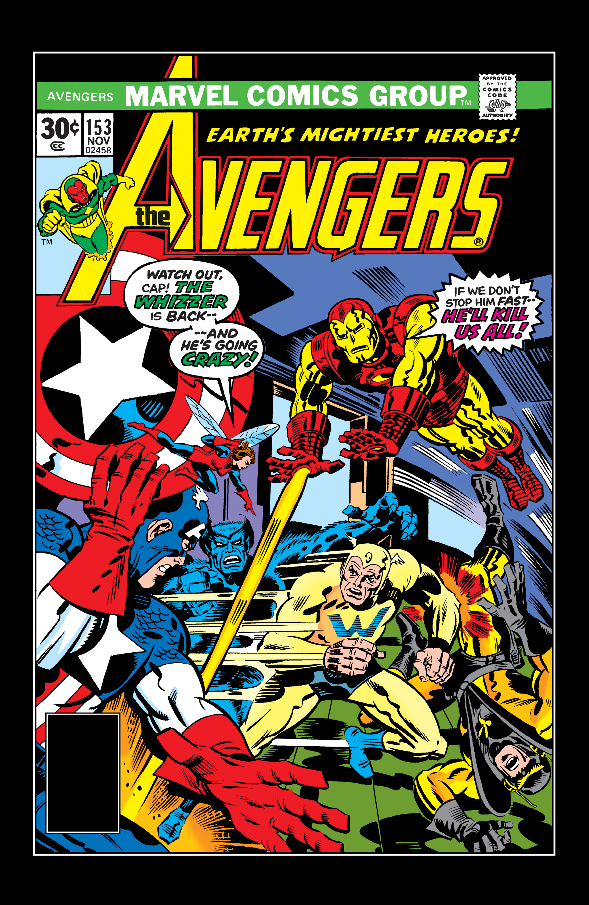 Read online The Avengers (1963) comic -  Issue #153 - 1