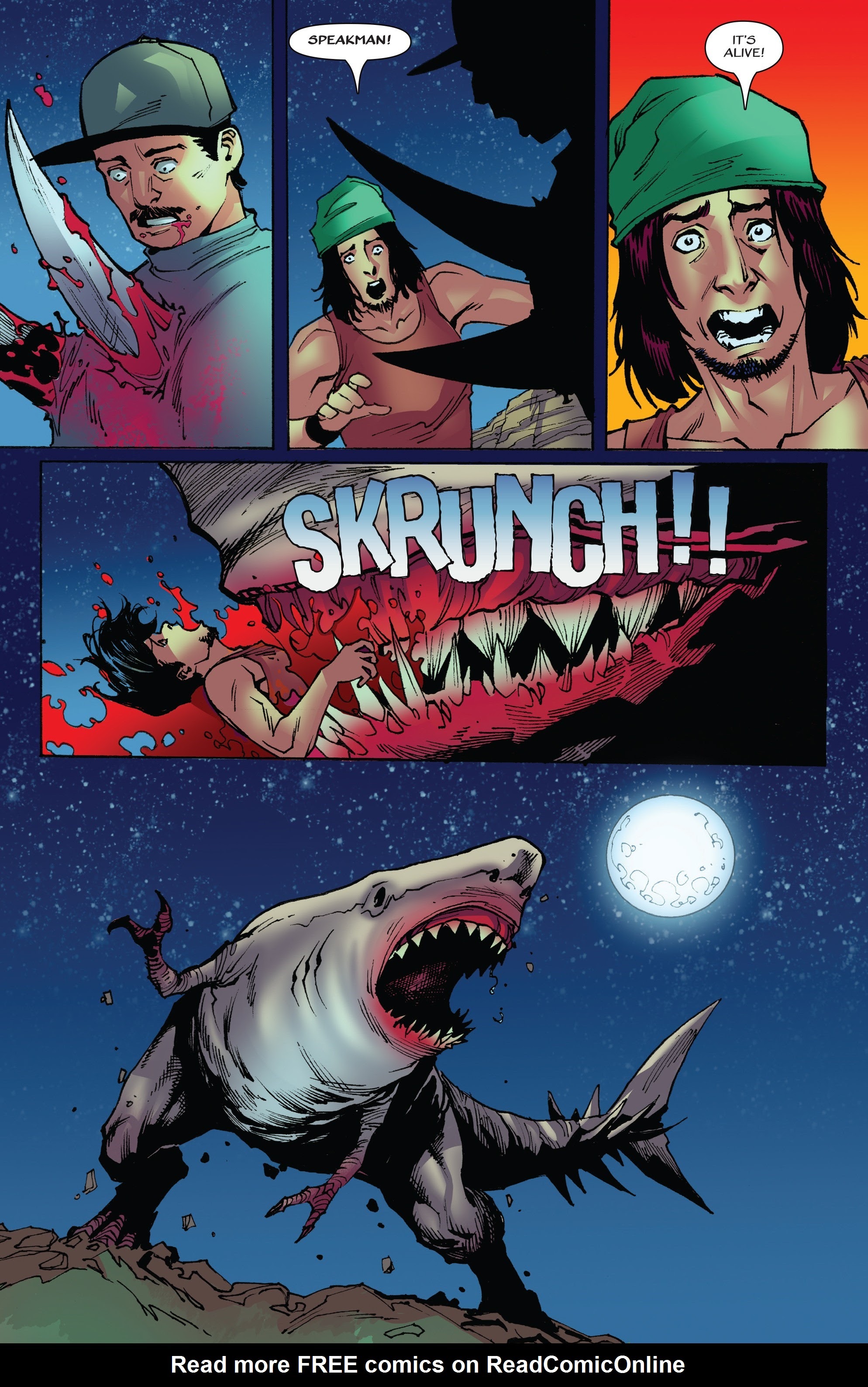 Read online Sharkasaurus comic -  Issue # TPB - 23