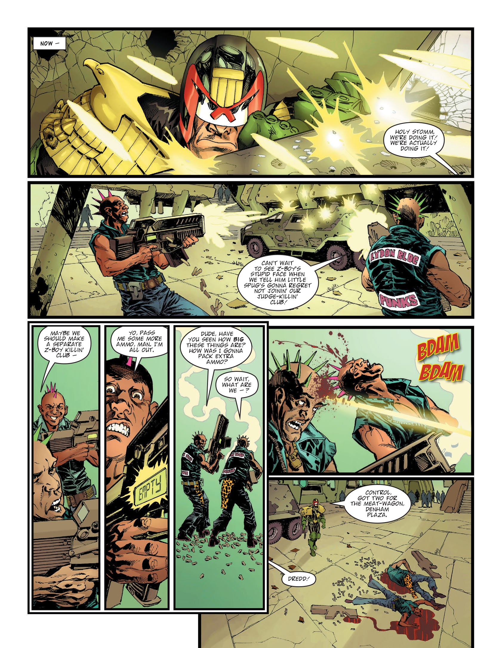 Read online Judge Dredd Megazine (Vol. 5) comic -  Issue #433 - 7