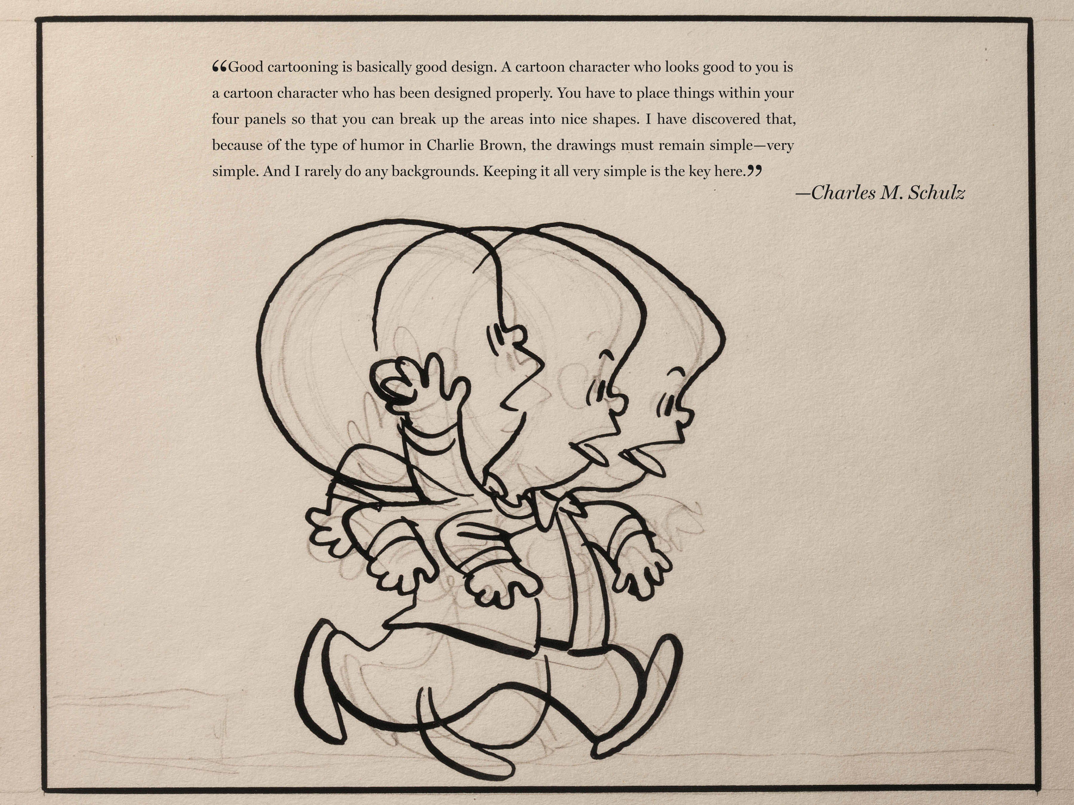 Read online Only What's Necessary: Charles M. Schulz and the Art of Peanuts comic -  Issue # TPB (Part 1) - 6