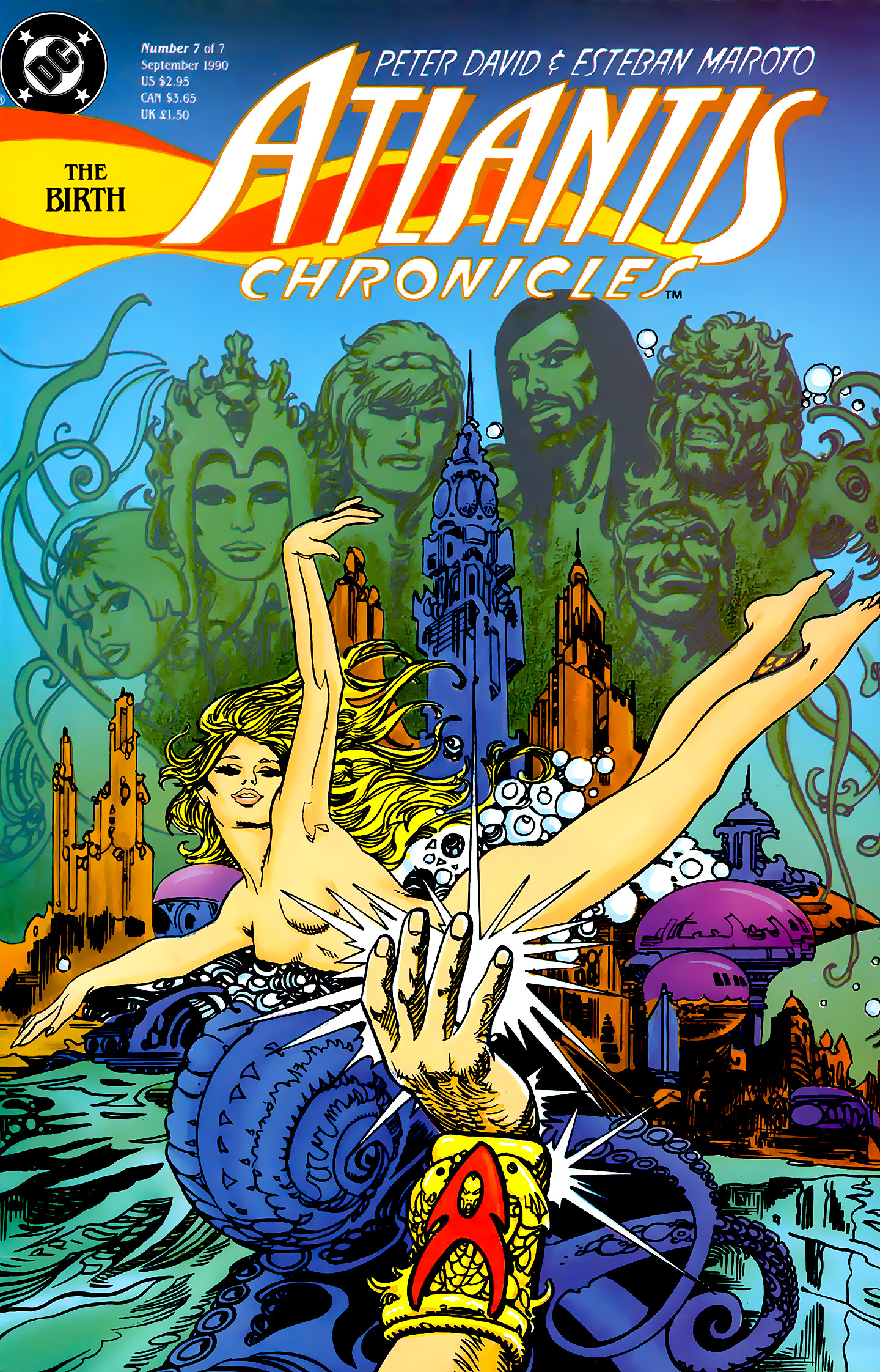 Read online Atlantis Chronicles comic -  Issue #7 - 1