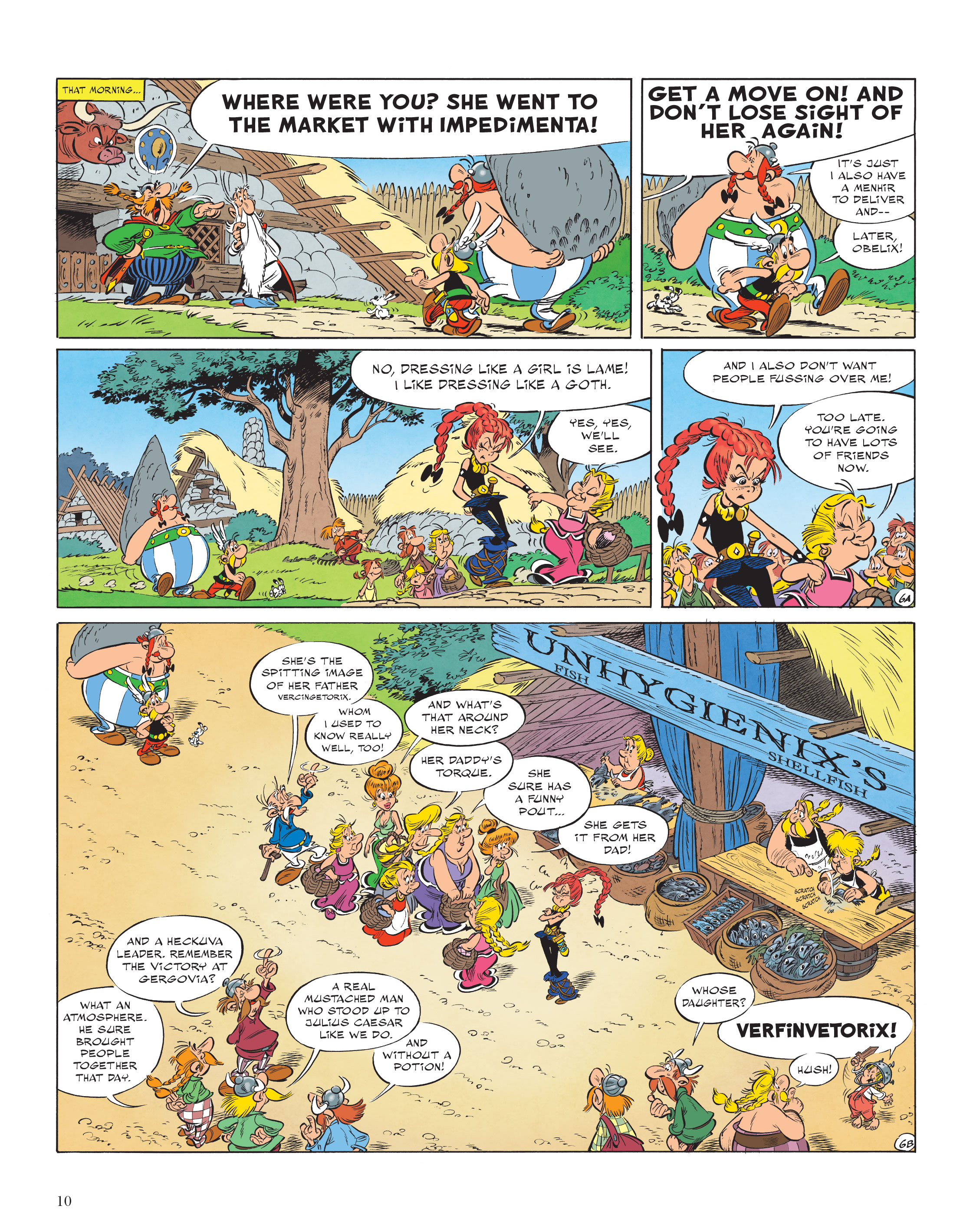 Read online Asterix comic -  Issue #38 - 11