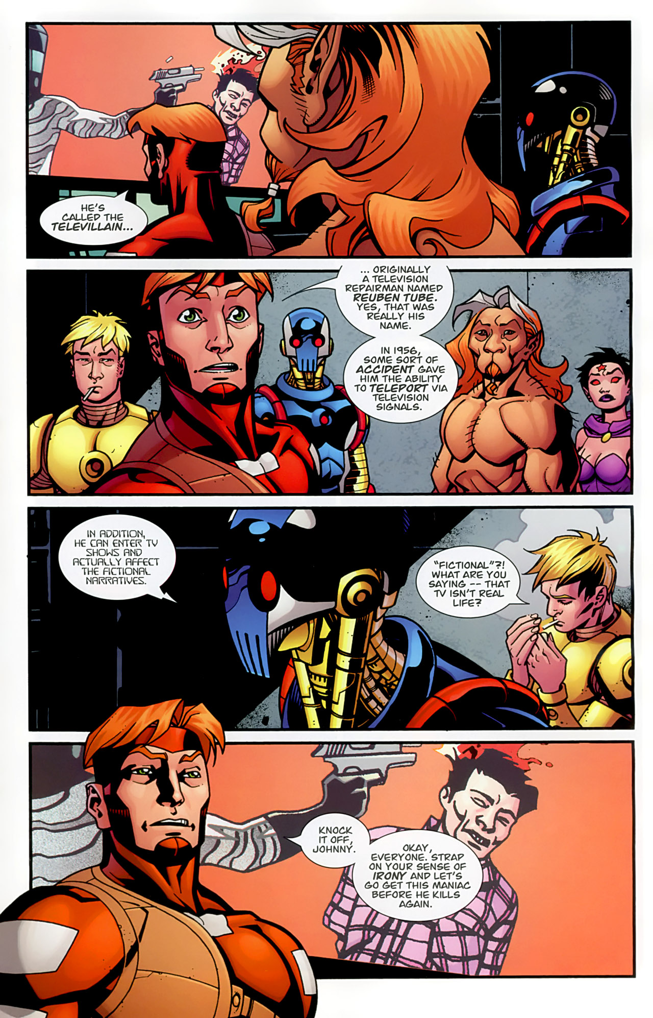 Read online Youngblood (2008) comic -  Issue #5 - 20