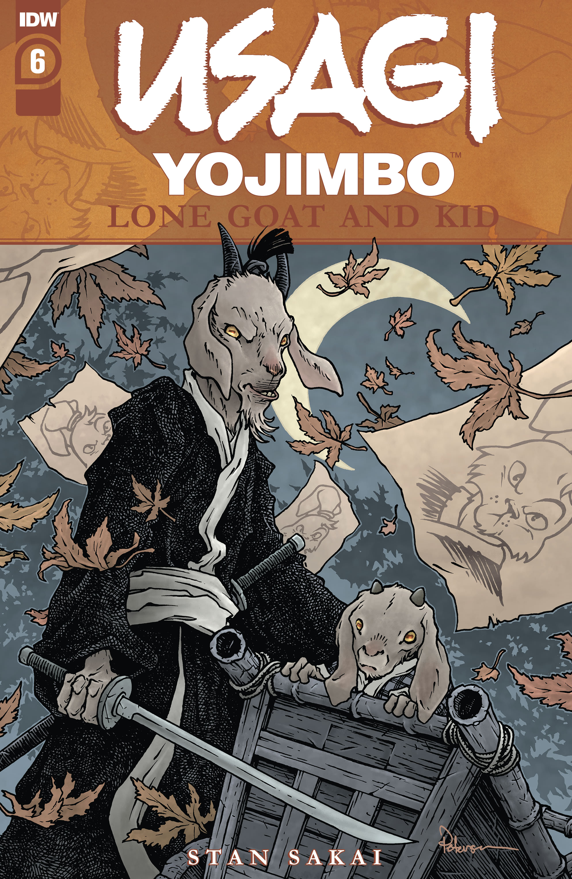 Read online Usagi Yojimbo: Lone Goat and Kid comic -  Issue #6 - 1