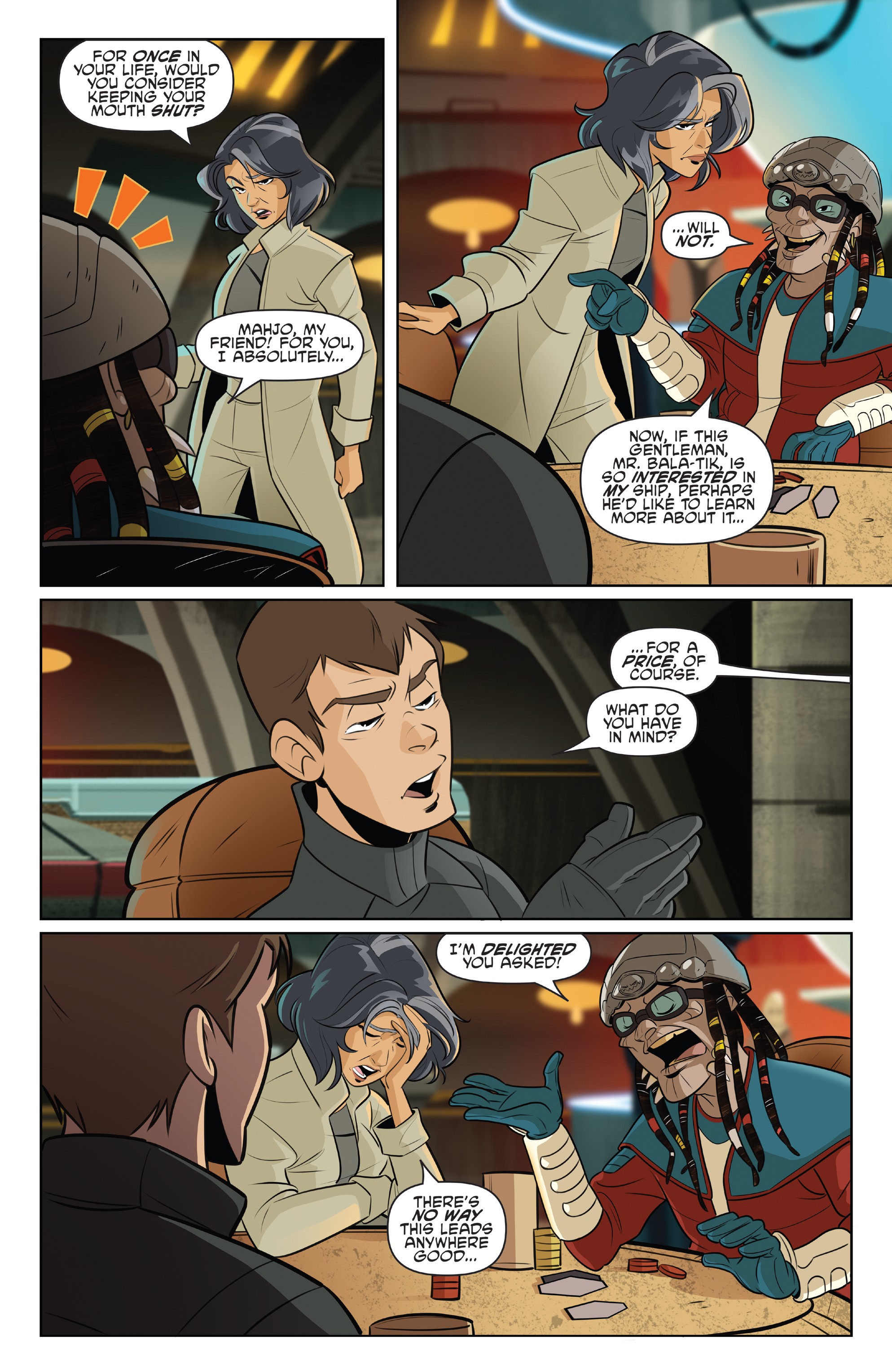 Read online Star Wars Adventures: Flight of the Falcon comic -  Issue # Full - 5