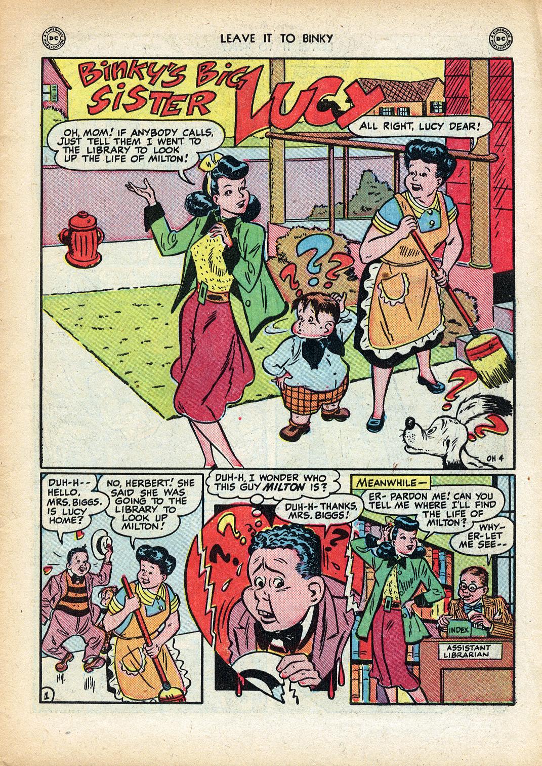 Read online Leave it to Binky comic -  Issue #3 - 12