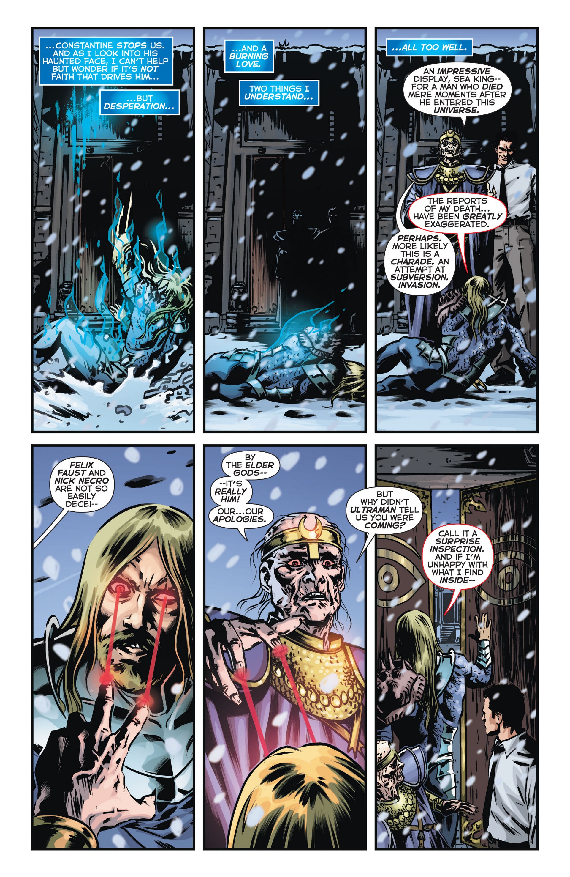 Read online Trinity of Sin: The Phantom Stranger comic -  Issue #16 - 20