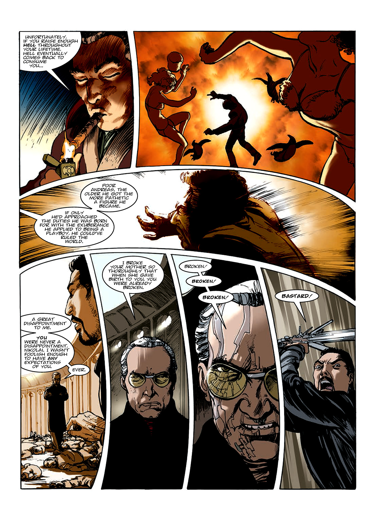 Read online Nikolai Dante comic -  Issue # TPB 10 - 121