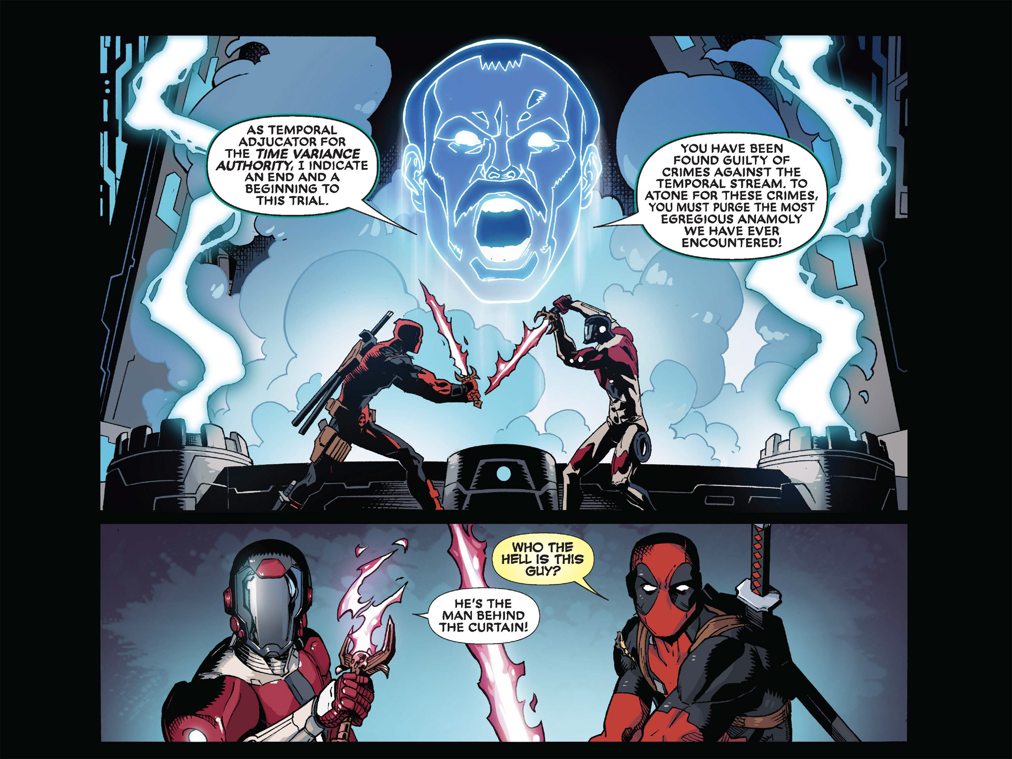 Read online Deadpool & Cable: Split Second Infinite Comic comic -  Issue #4 - 48