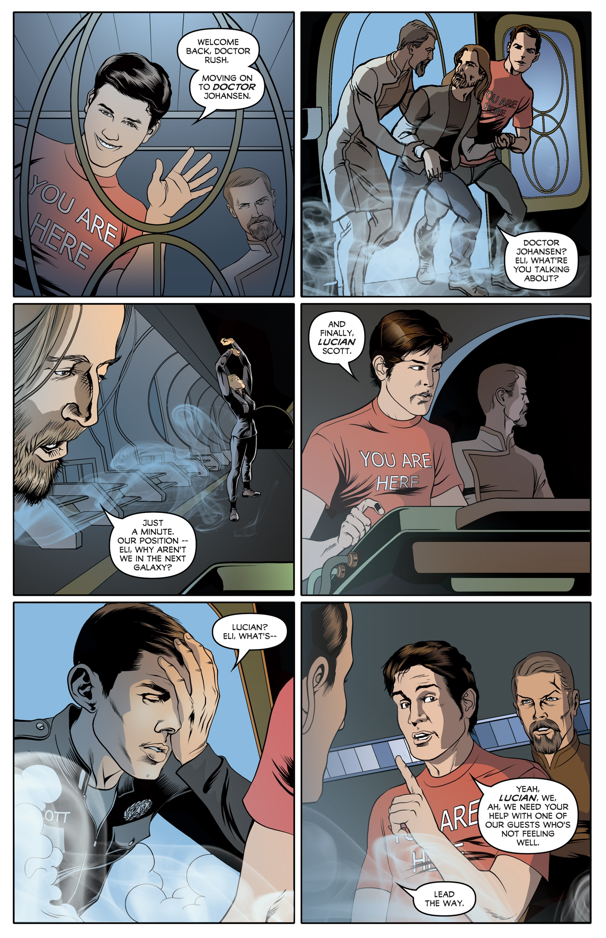 Read online Stargate Universe comic -  Issue #2 - 10