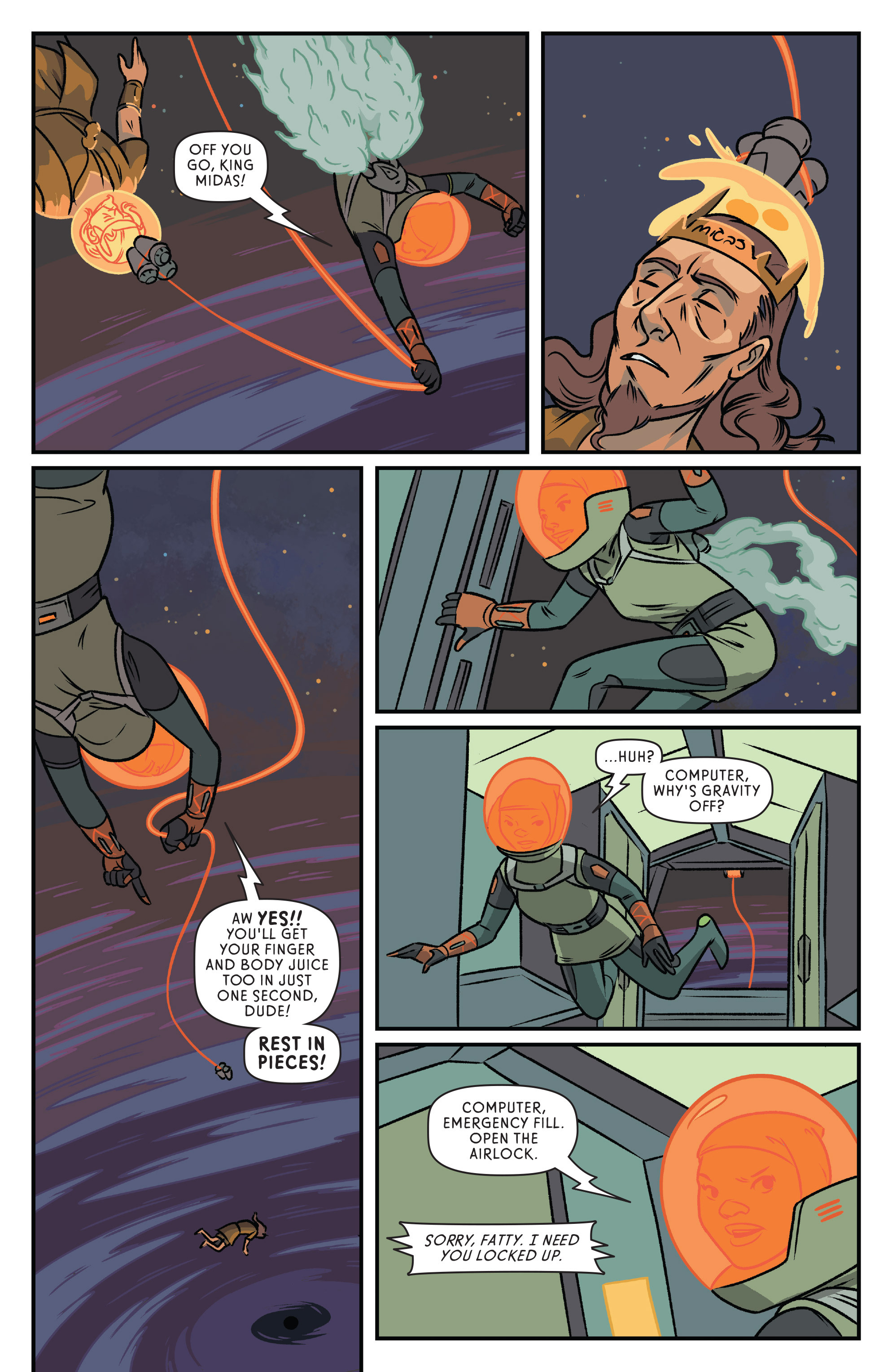 Read online The Midas Flesh comic -  Issue #5 - 14