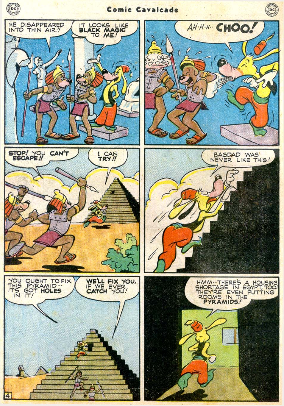 Read online Comic Cavalcade comic -  Issue #36 - 52