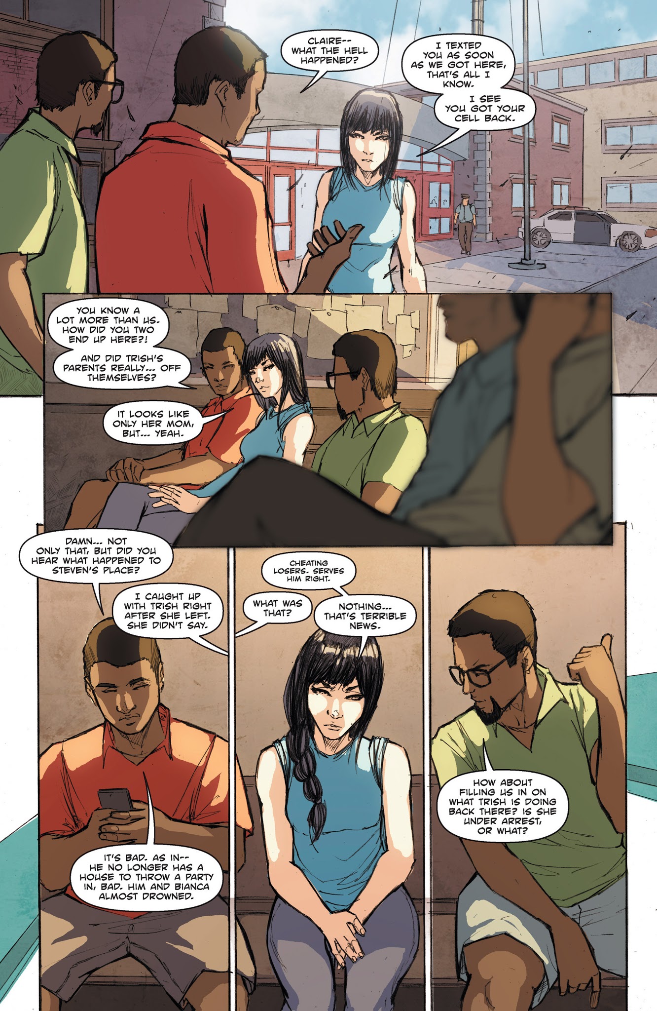 Read online Trish Out of Water comic -  Issue #2 - 19