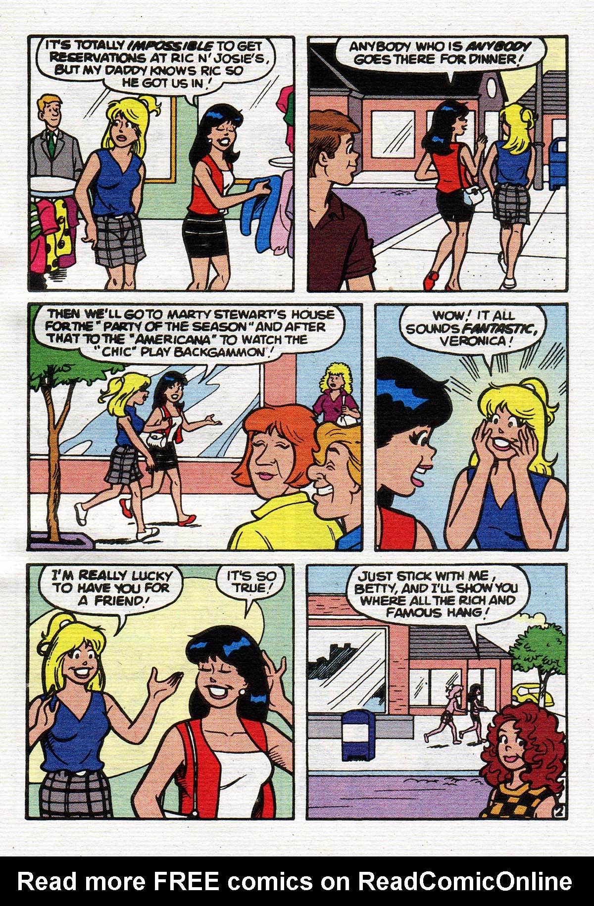 Read online Betty and Veronica Digest Magazine comic -  Issue #148 - 34