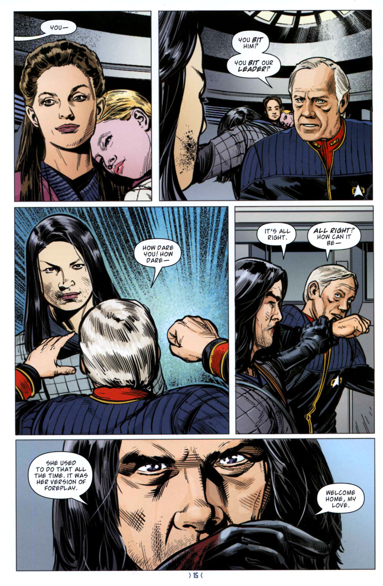 Read online Star Trek: New Frontier comic -  Issue #4 - 17