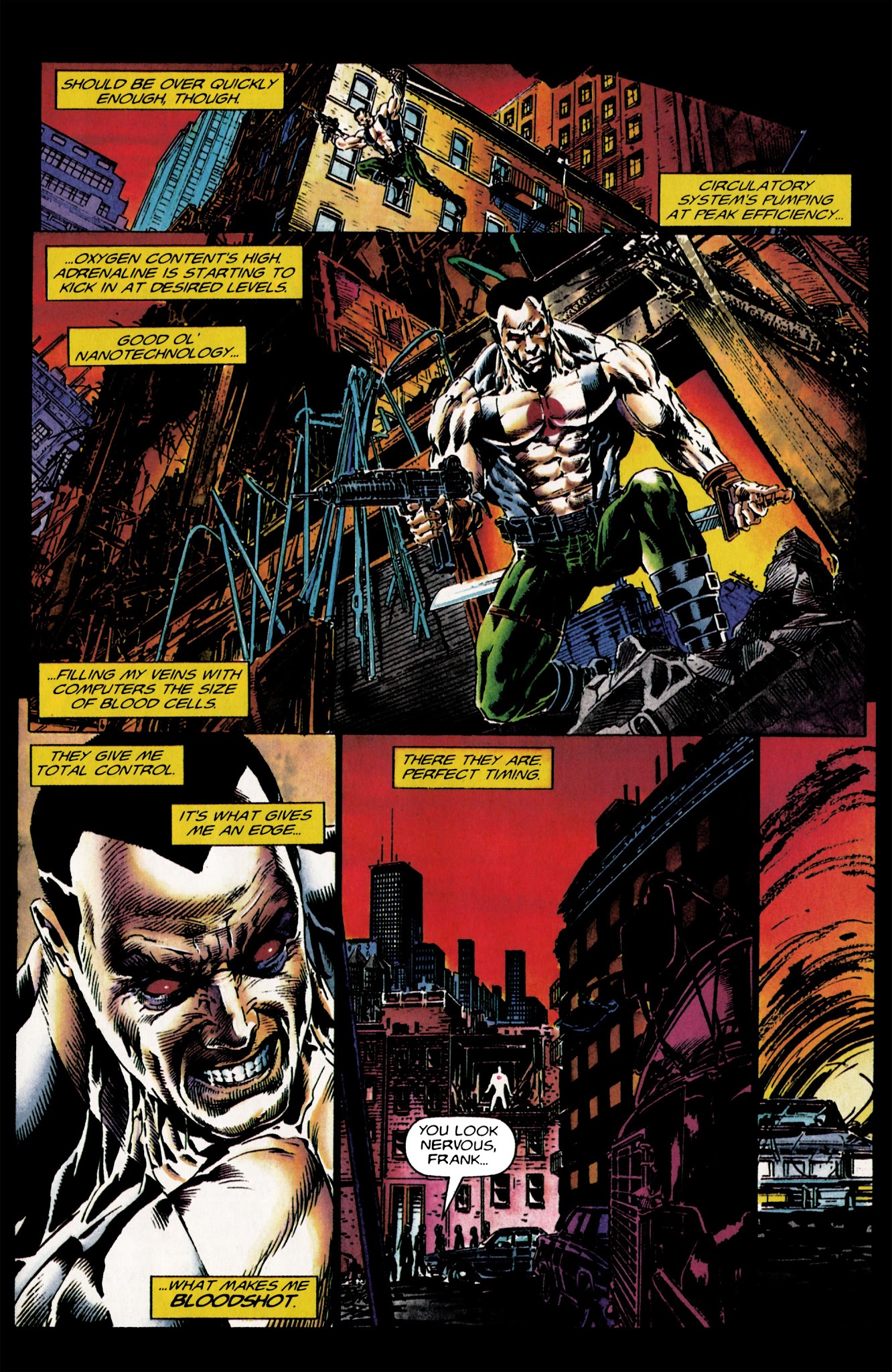 Read online Bloodshot (1993) comic -  Issue # _Yearbook 1 - 5