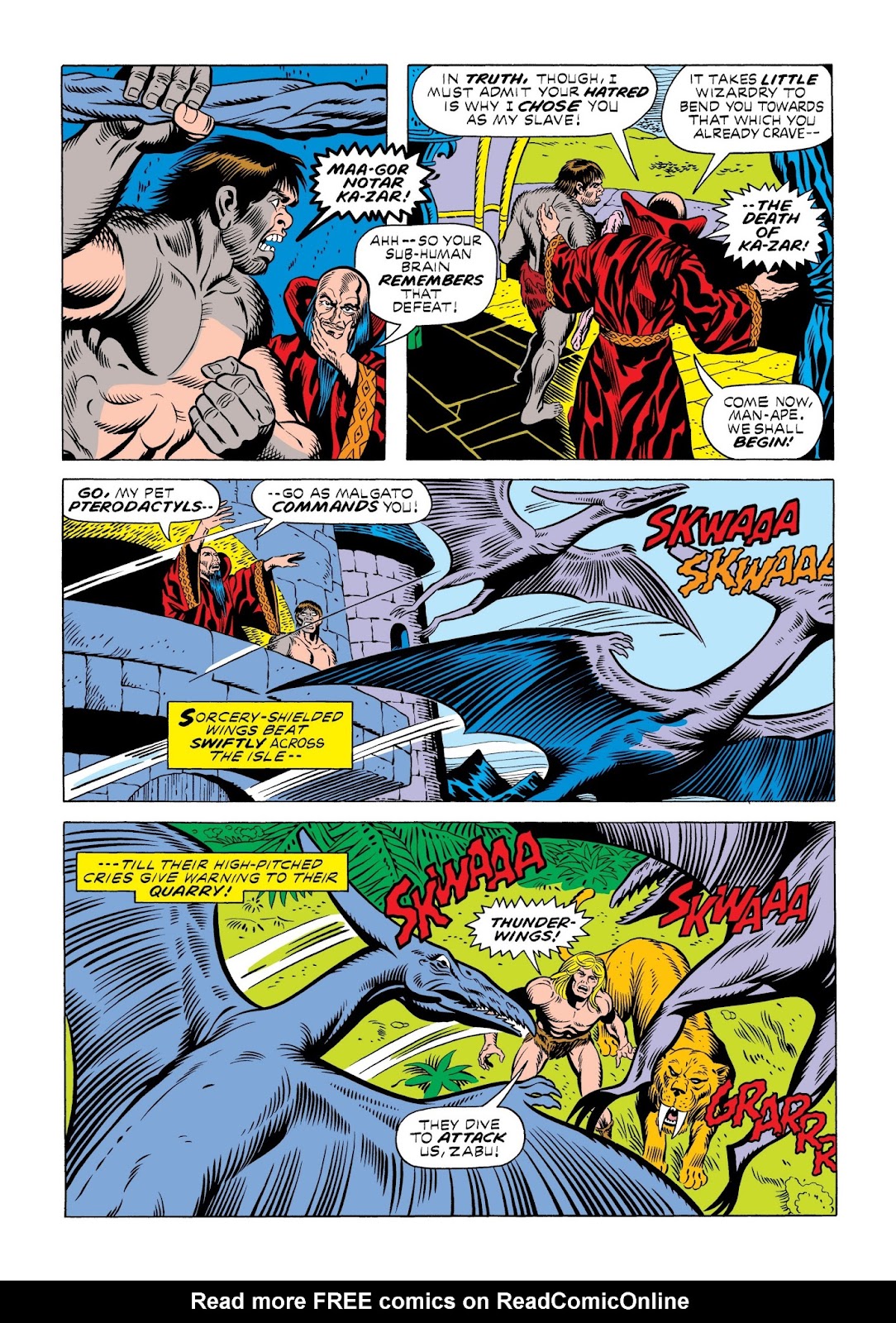 Marvel Masterworks: Ka-Zar issue TPB 2 - Page 206