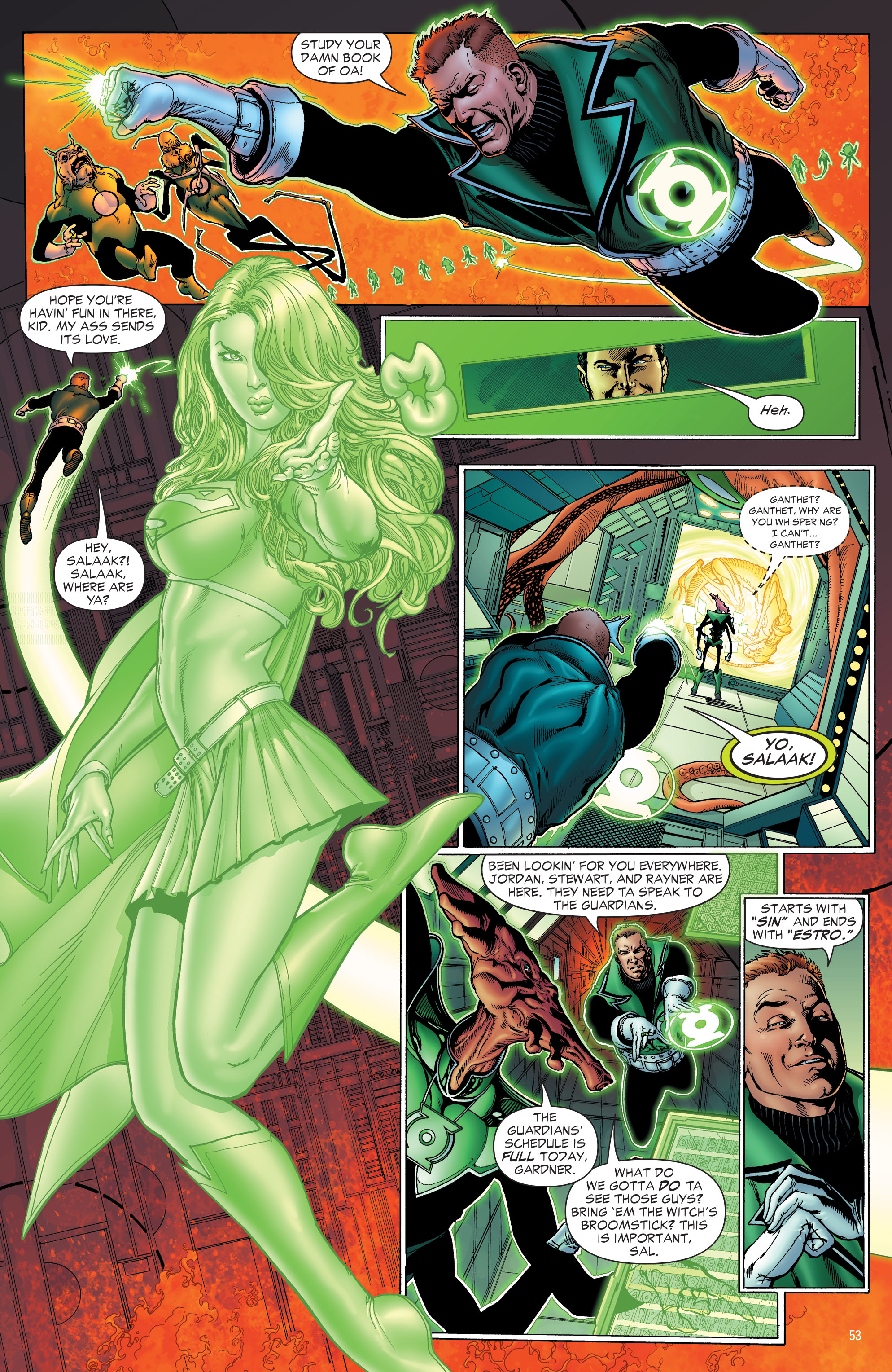 Read online Green Lantern by Geoff Johns comic -  Issue # TPB 3 (Part 1) - 53