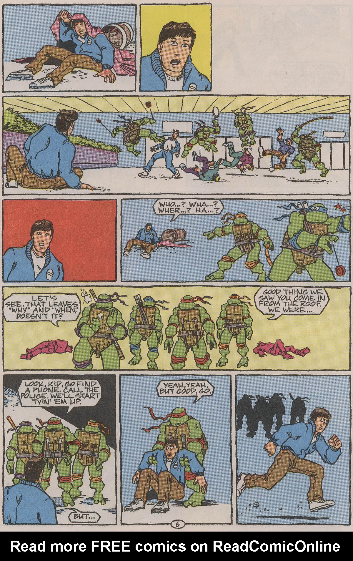 Read online Teenage Mutant Ninja Turtles II: The Secret of the Ooze Official Movie Adaptation comic -  Issue # Full - 7