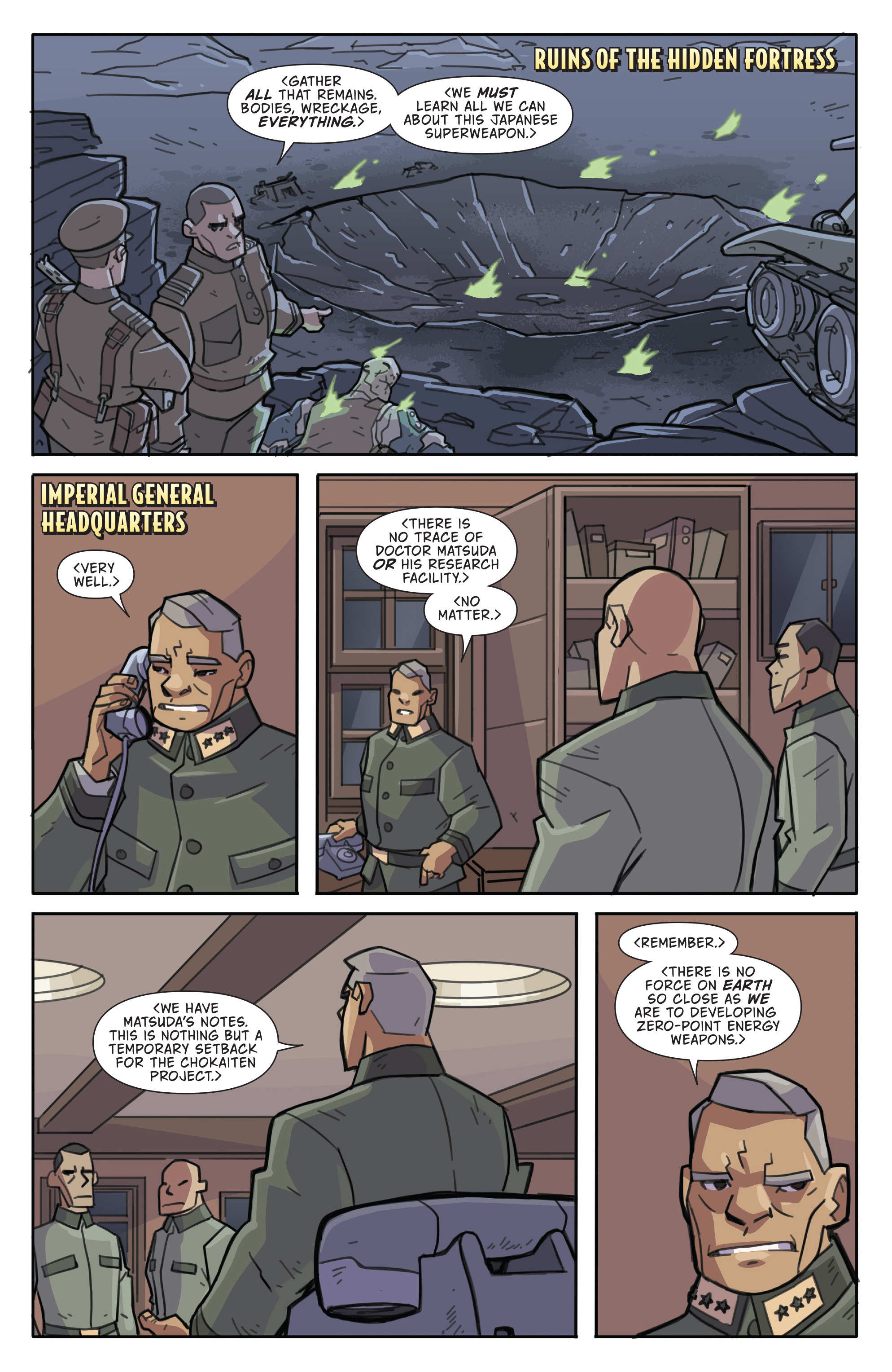 Read online Atomic Robo and the Temple of Od comic -  Issue #5 - 23